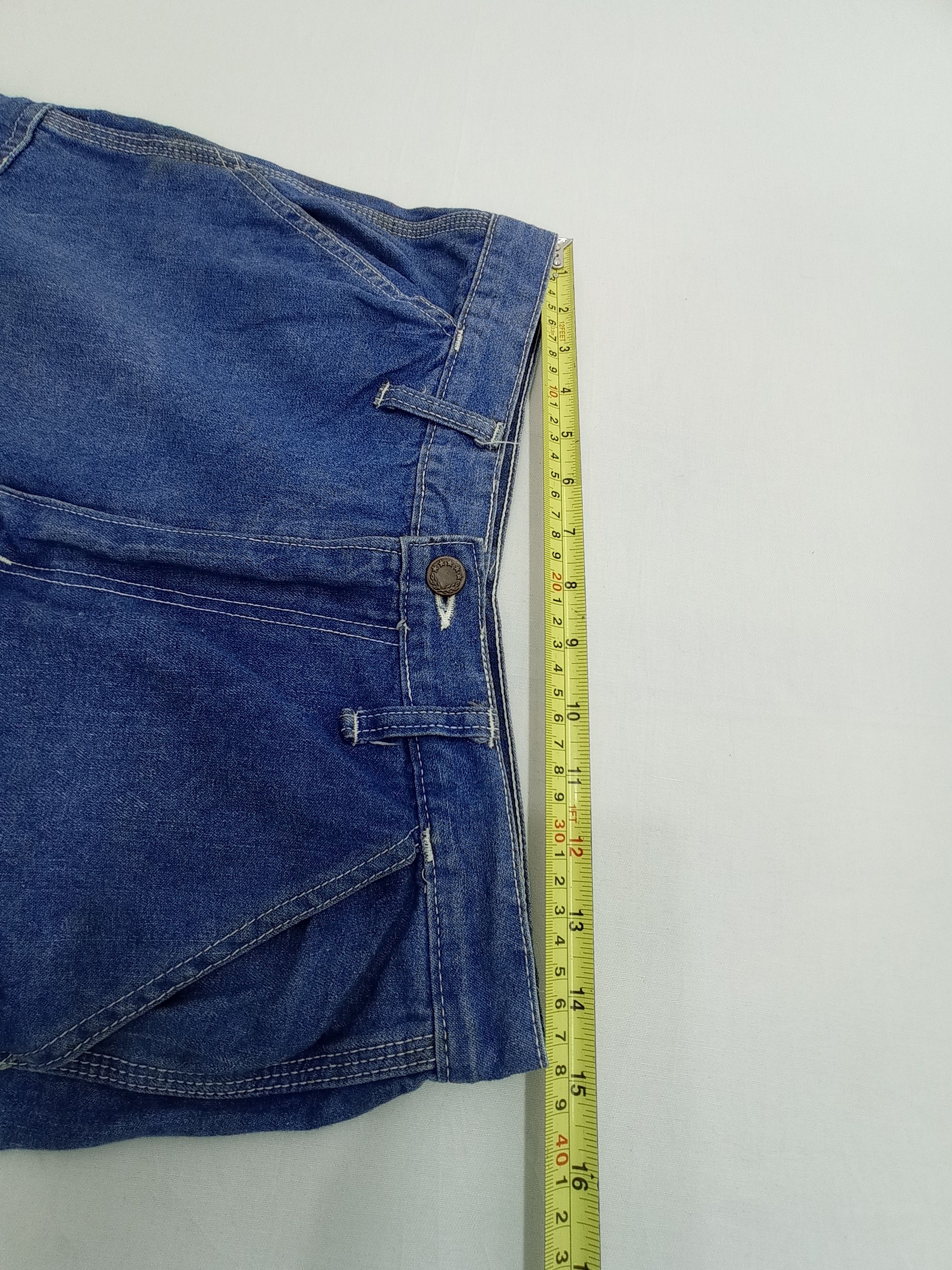 Japanese Brand Japanese Denim Cargo Pants Size US 29 - 21 Thumbnail