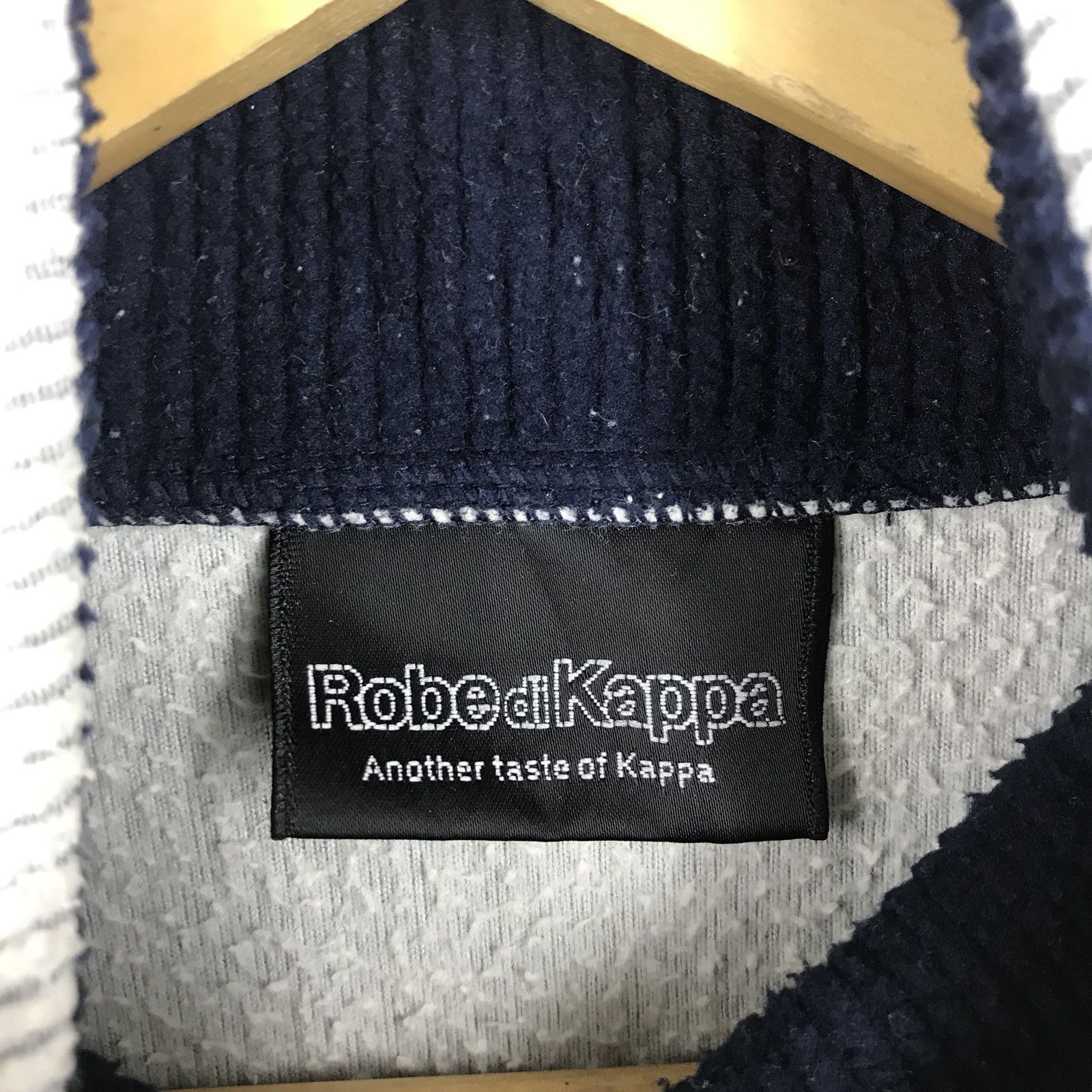 Kappa 🔥 Vintage 90s Robe Di Kappa Fleece Zip Up Sweater Size US L / EU 52-54 / 3 - 7 Thumbnail