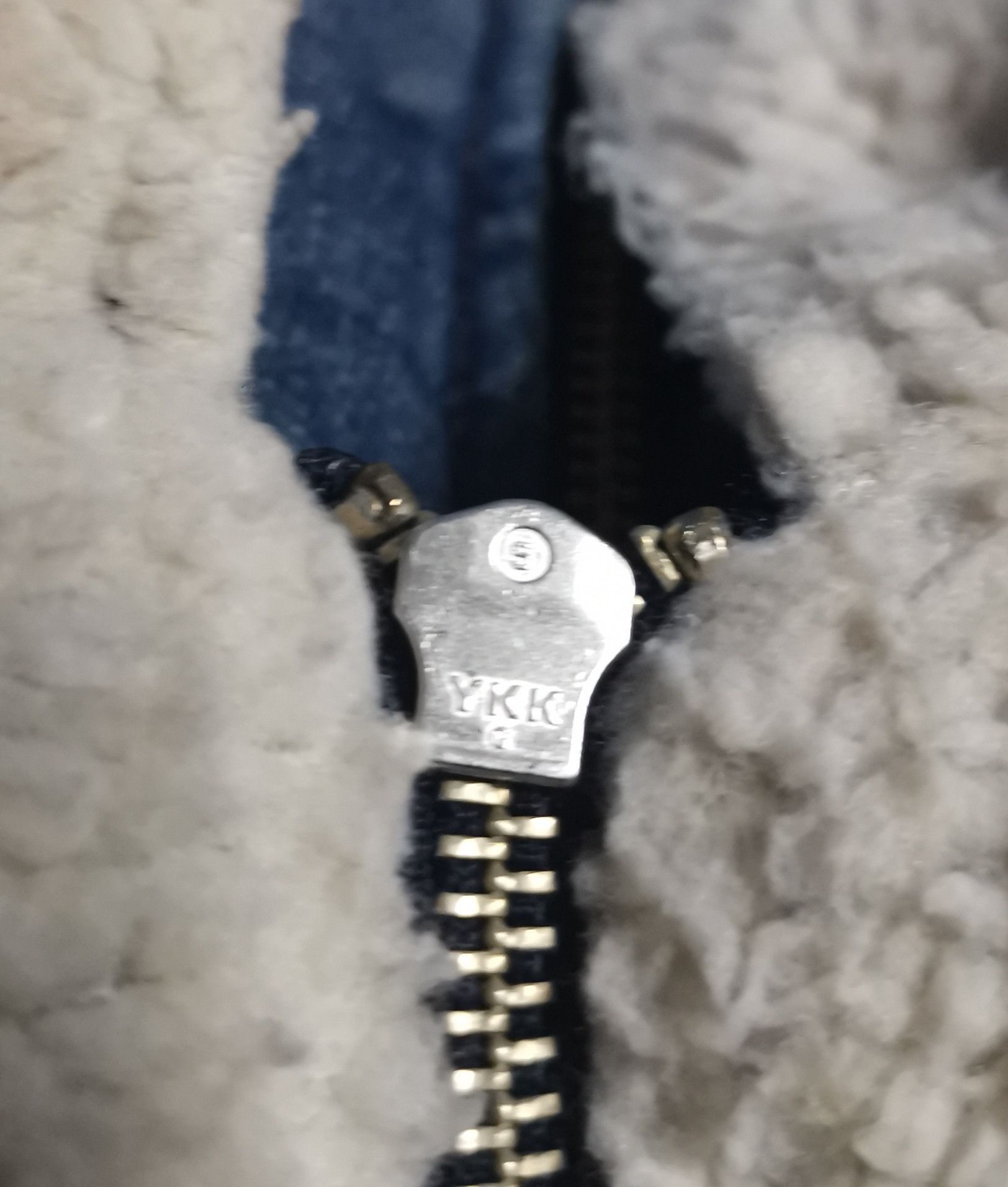 Japanese Brand Azul By Mossy Sherpa Denim Jacket Size US L / EU 52-54 / 3 - 5 Thumbnail