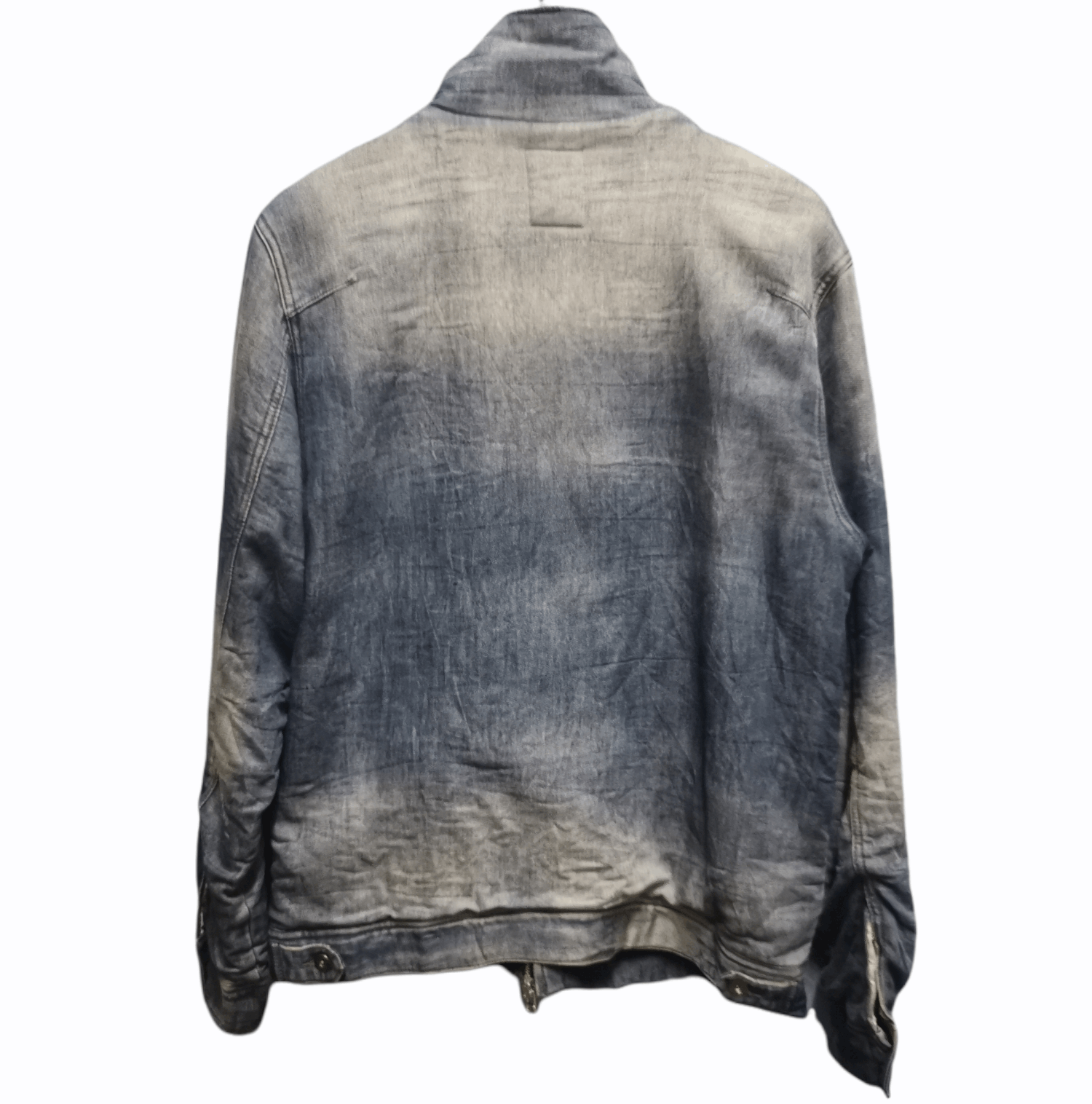 Japanese Brand Azul By Mossy Sherpa Denim Jacket Size US L / EU 52-54 / 3 - 4 Thumbnail