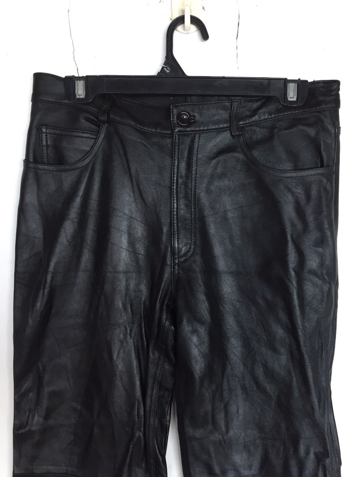 Japanese Brand Bellese Doll By Japanese Designer Leather Pants Size US 30 / EU 46 - 5 Thumbnail