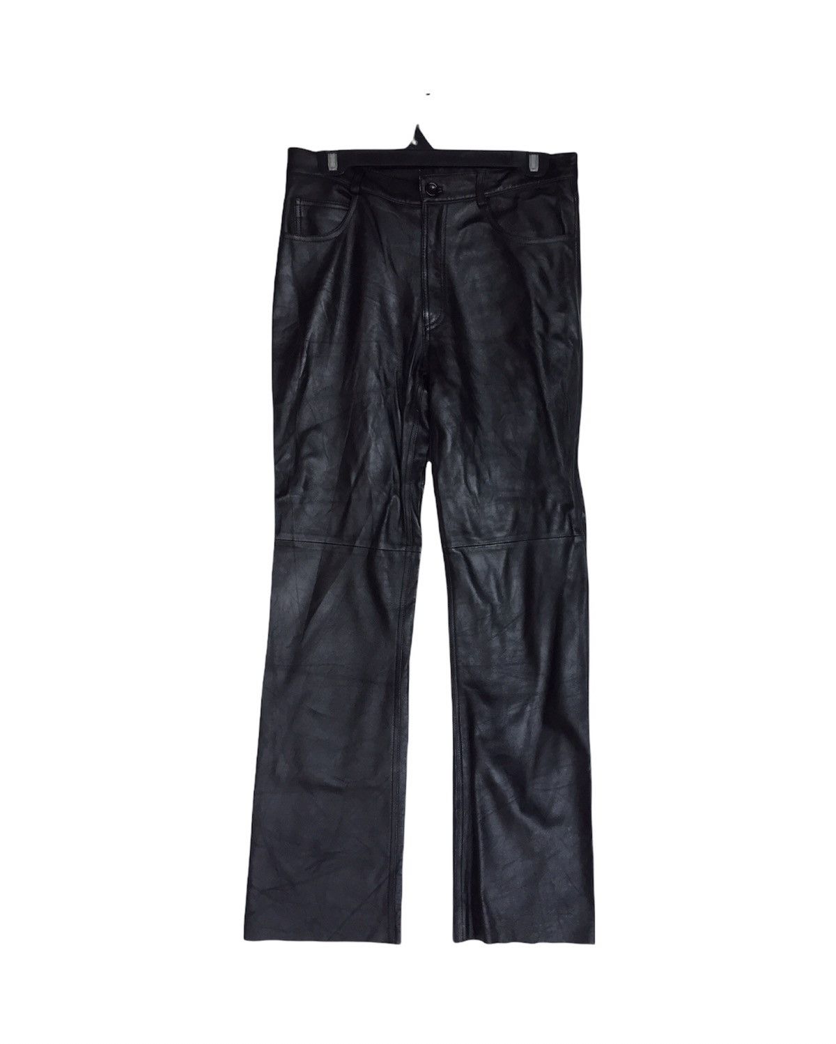 Japanese Brand Bellese Doll By Japanese Designer Leather Pants Size US 30 / EU 46 - 1 Thumbnail