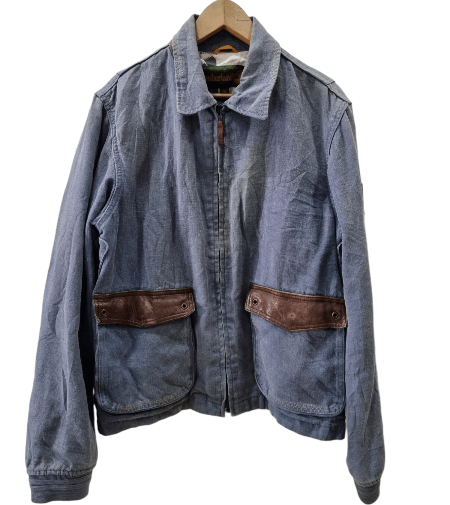 Timberland 🔥Best Offer🔥Timberland Denim Zipper Jacket Size US M / EU 48-50 / 2 - 1 Thumbnail