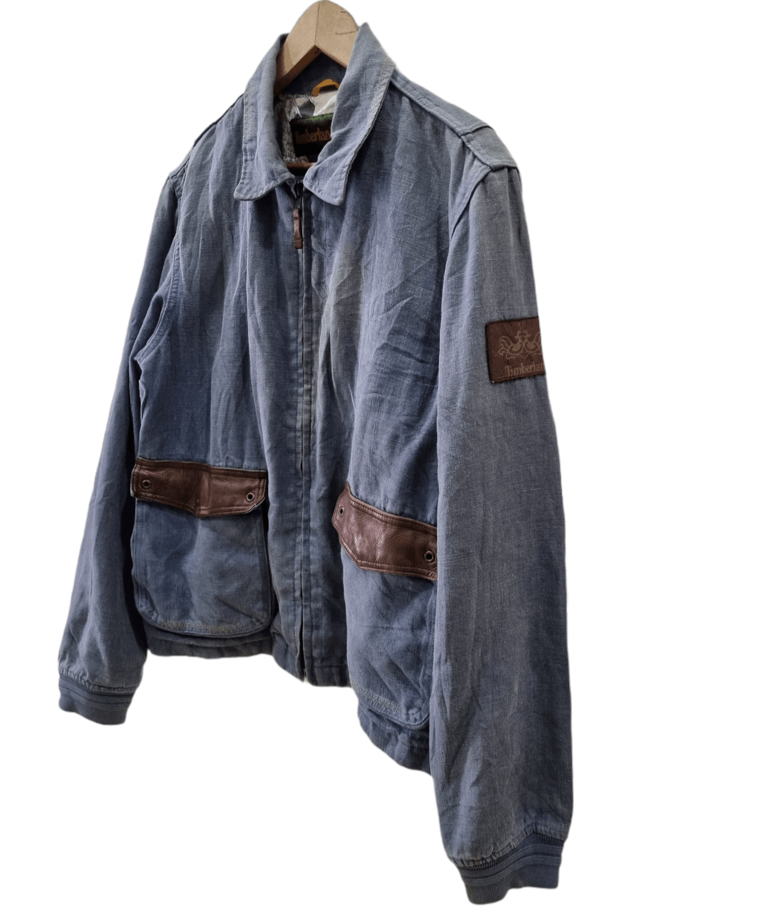 Timberland 🔥Best Offer🔥Timberland Denim Zipper Jacket Size US M / EU 48-50 / 2 - 4 Thumbnail