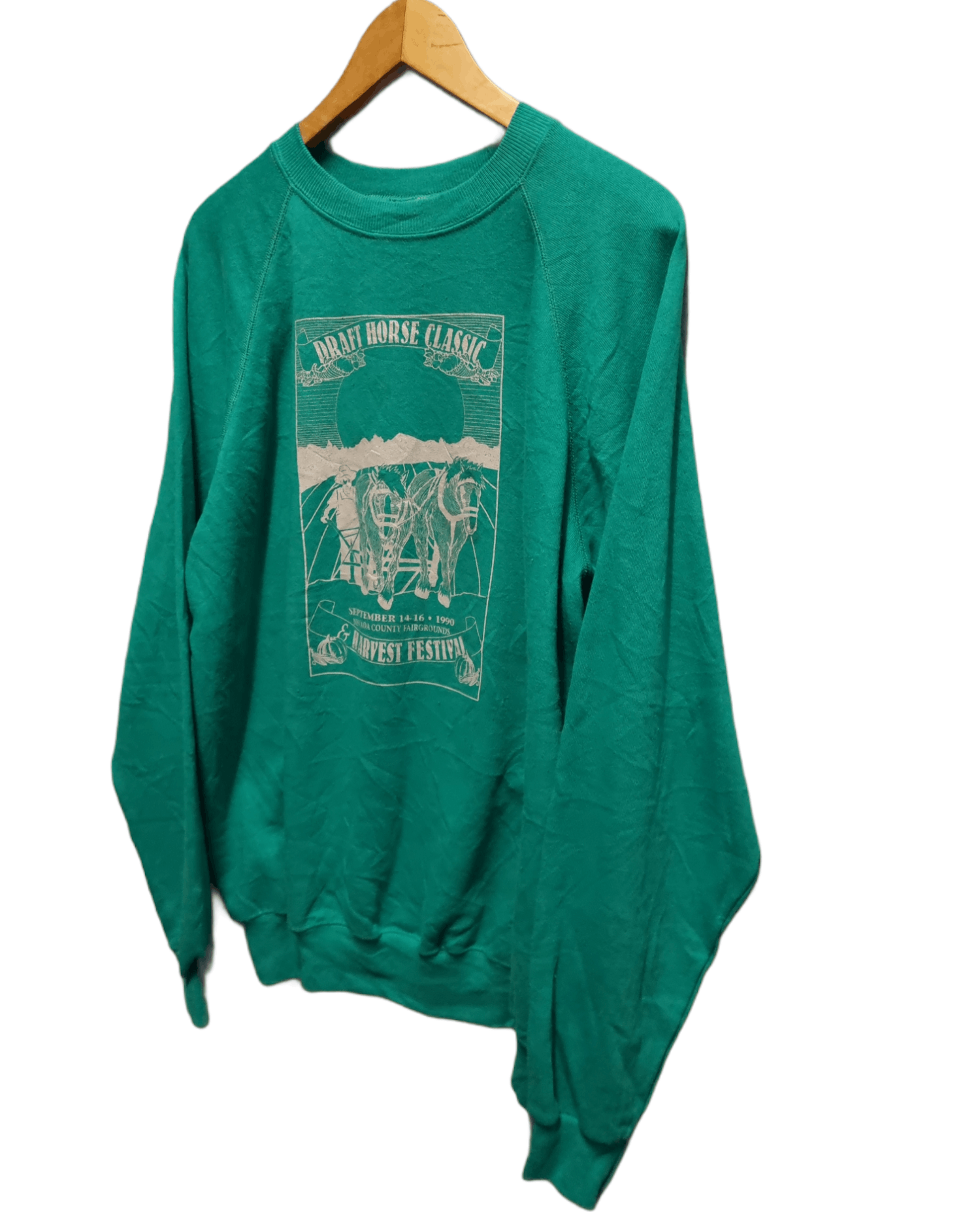 Vintage Harvest Festival Sweatshirt Size US XL / EU 56 / 4 - 3 Thumbnail