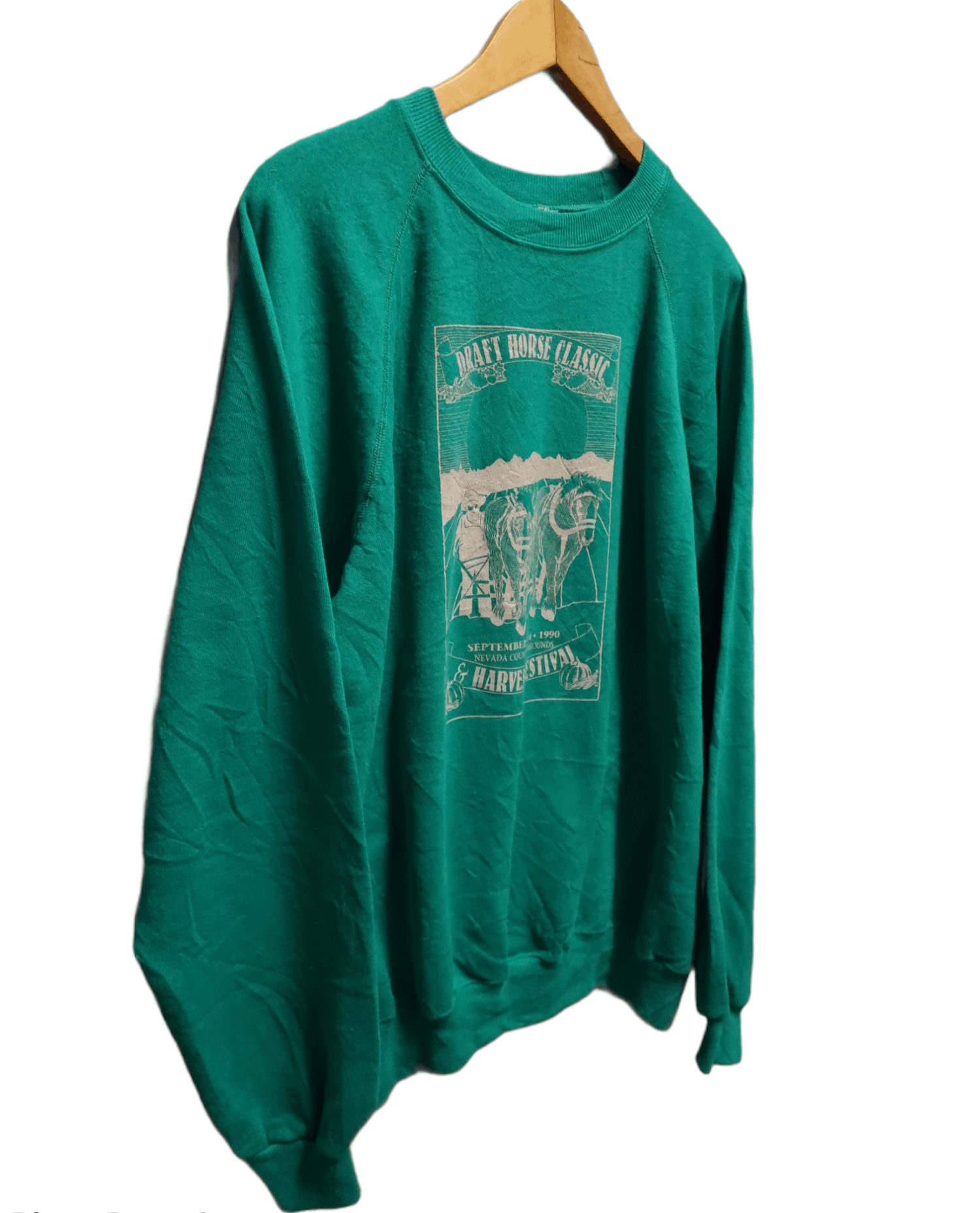 Vintage Harvest Festival Sweatshirt Size US XL / EU 56 / 4 - 4 Thumbnail