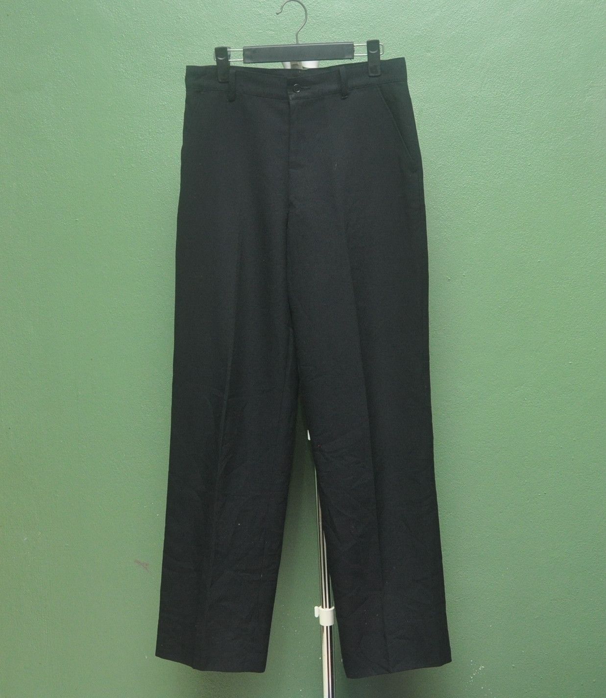 image of Seditionaries x Vintage Acid Jazz Man Bondage Zippers Punker Goth Slack Pant in Black (Size 30)