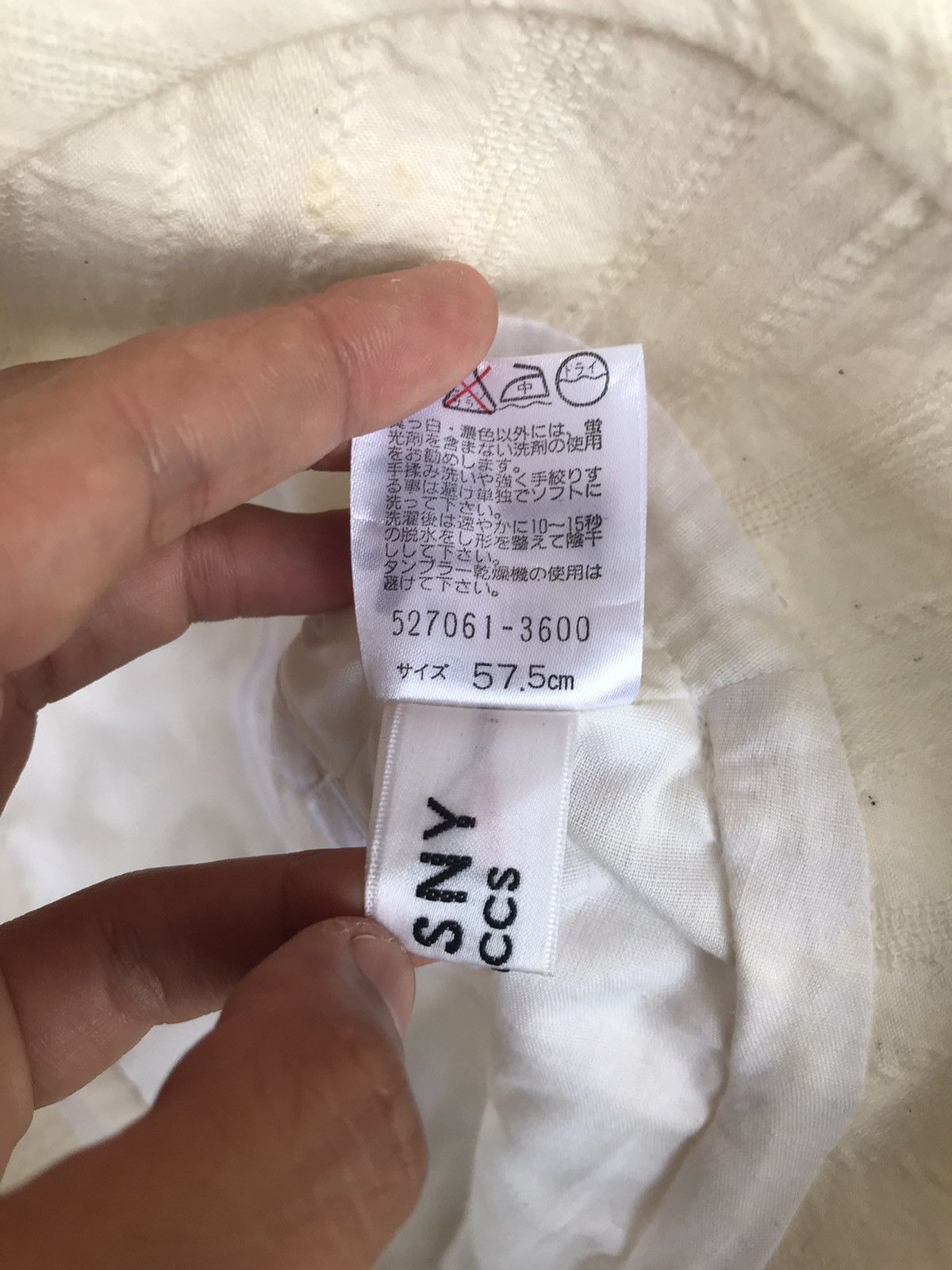 Y's for Men × Yohji Yamamoto Yohji Yamamoto Bucket Hat Size ONE SIZE - 5 Thumbnail