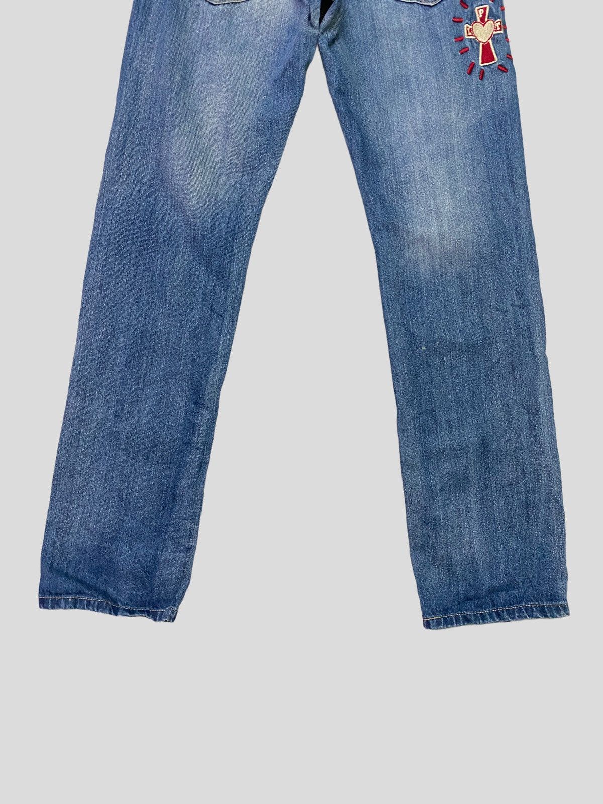 Designer × Japanese Brand × Vintage VINTAGE PINK LATTE GIVE ME A DIFFERENT LOVE DENIM Size 27" / US 4 / IT 40 - 8 Thumbnail