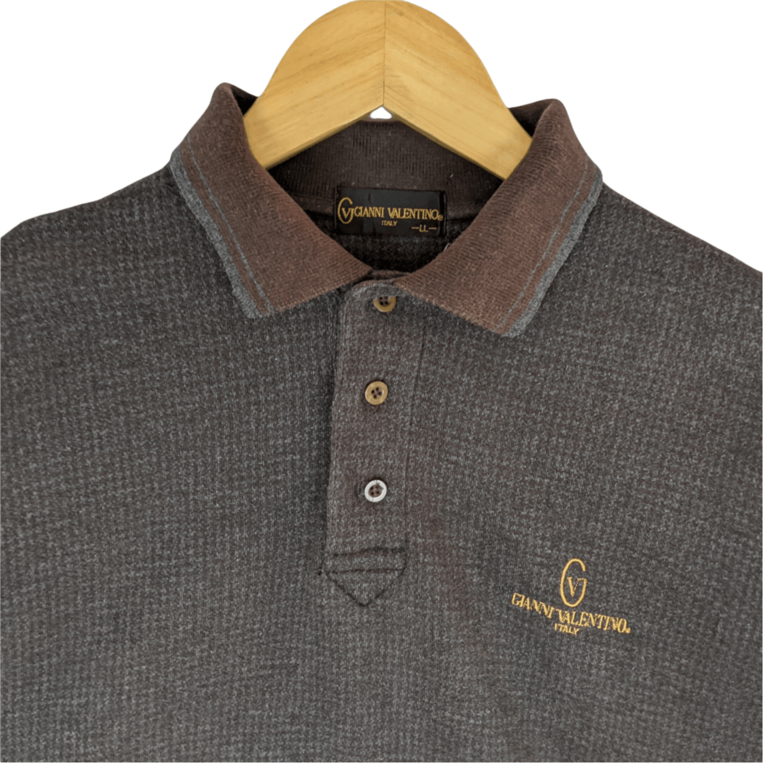 Gianni Valentino × Valentino GIANNI VALENTINO Retro Style Jumper Sweatshirt Size US XL / EU 56 / 4 - 4 Thumbnail