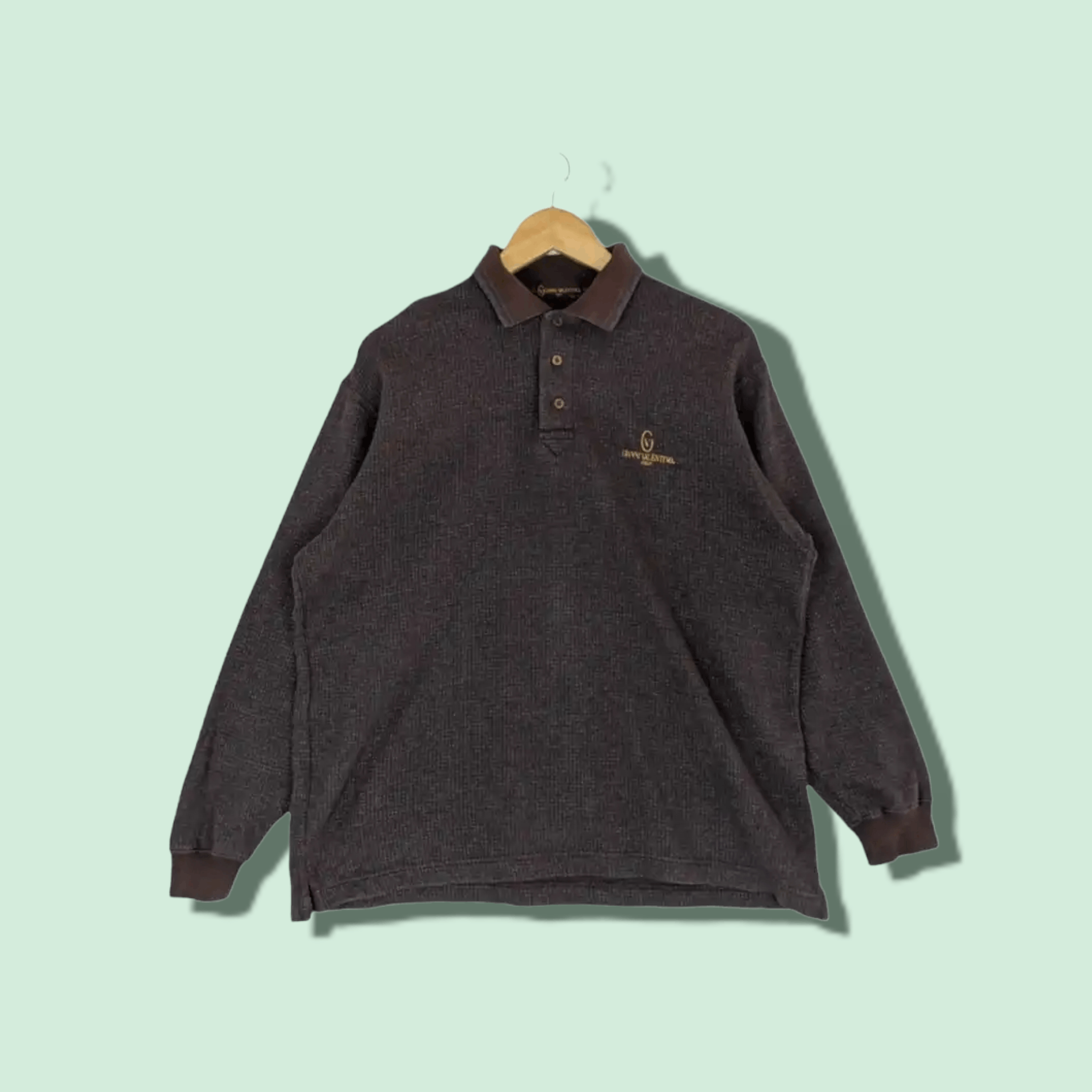 Gianni Valentino × Valentino GIANNI VALENTINO Retro Style Jumper Sweatshirt Size US XL / EU 56 / 4 - 1 Thumbnail