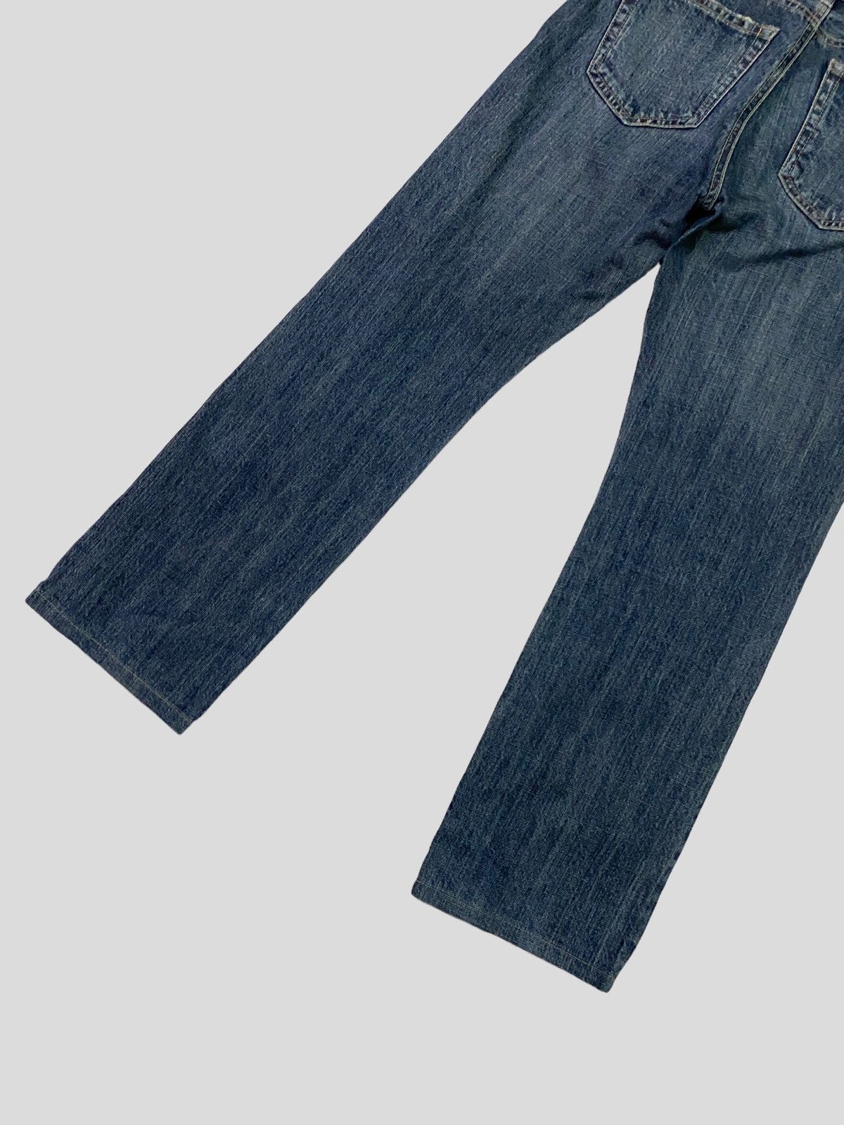 Cartoon Network × Japanese Brand × Vintage VINTAGE SESAME STREET DISTRESSED ELMO EMBROIDERED DENIM Size 28" / US 6 / IT 42 - 9 Thumbnail