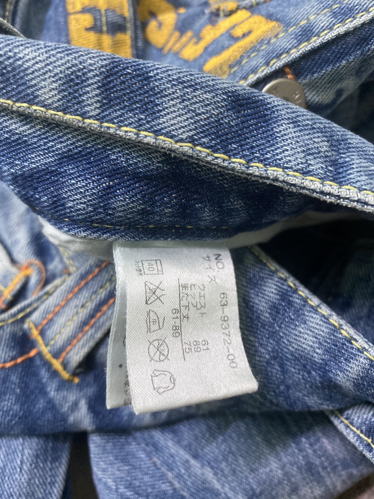 Japanese Brand × Vintage VINTAGE SURF CLOTHES DAICOCK PRINT ACID WASH DENIM JEANS Size US 28 / EU 44 - 8 Thumbnail