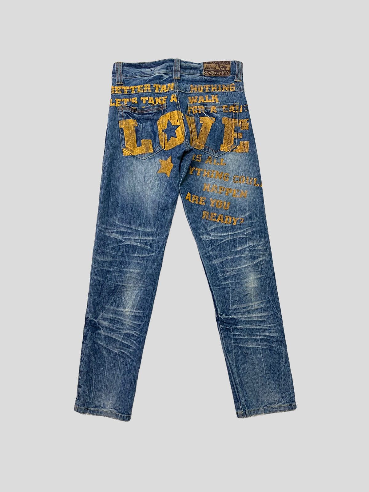 Japanese Brand × Vintage VINTAGE SURF CLOTHES DAICOCK PRINT ACID WASH DENIM JEANS Size US 28 / EU 44 - 1 Thumbnail