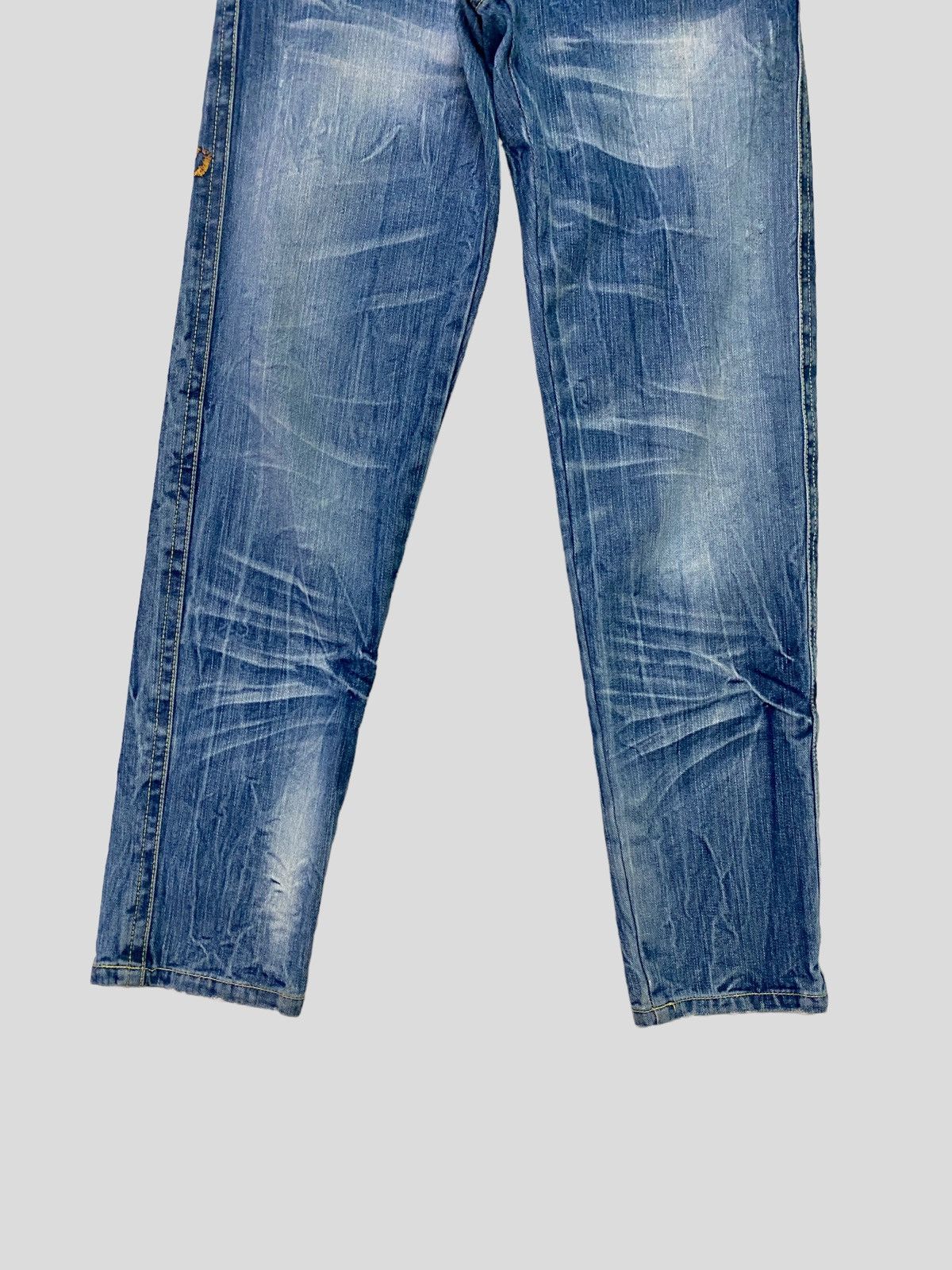 Japanese Brand × Vintage VINTAGE SURF CLOTHES DAICOCK PRINT ACID WASH DENIM JEANS Size US 28 / EU 44 - 4 Thumbnail