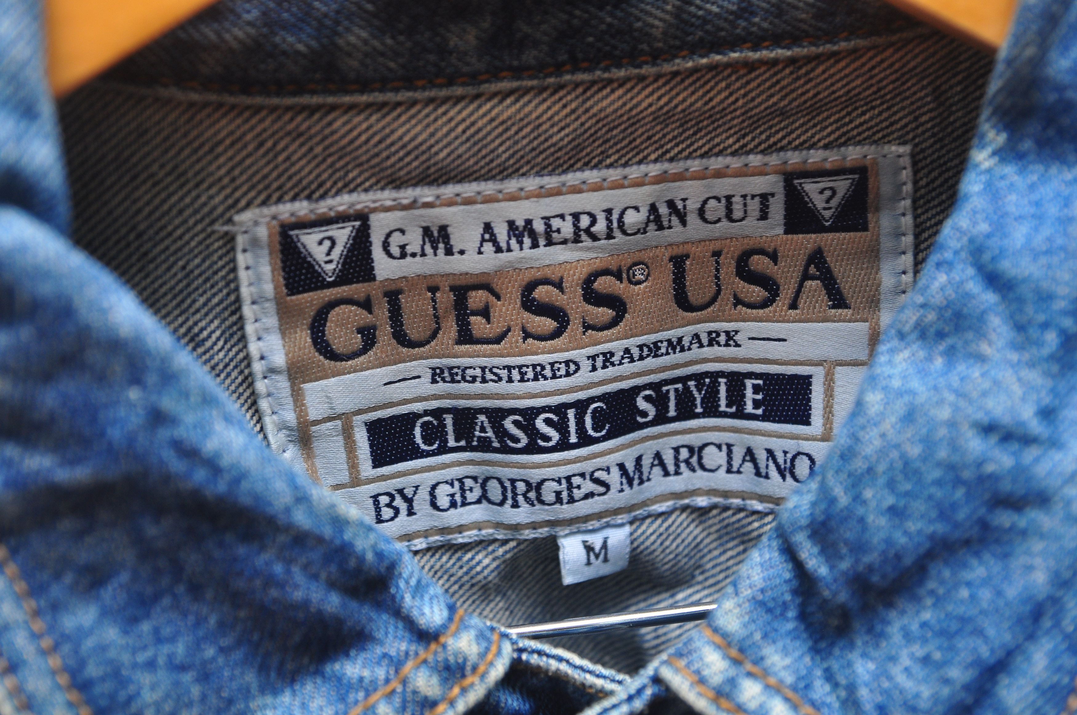 Guess × Japanese Brand × Vintage Vintage Guess Made In USA Jeans Denim Jacket Size US XL / EU 56 / 4 - 6 Thumbnail