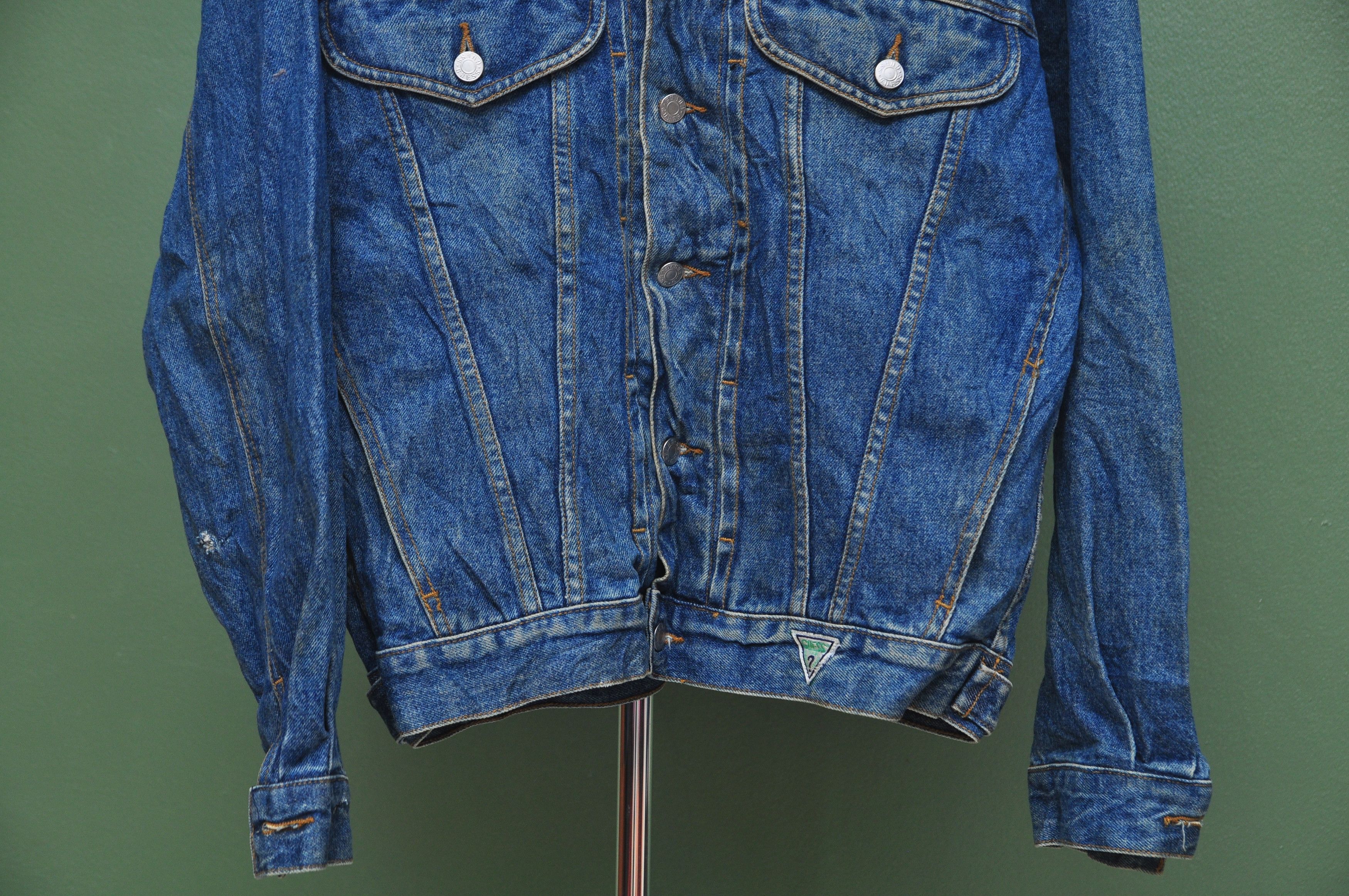 Guess × Japanese Brand × Vintage Vintage Guess Made In USA Jeans Denim Jacket Size US XL / EU 56 / 4 - 4 Thumbnail