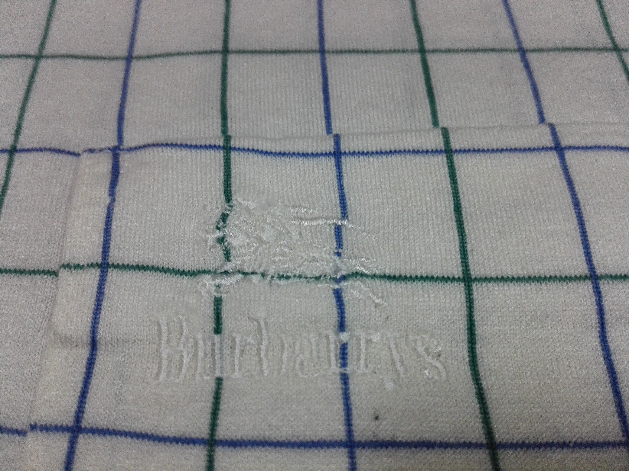 Burberry Vintage Burberry Polo Tee Classic Striped Square Size US M / EU 48-50 / 2 - 3 Thumbnail