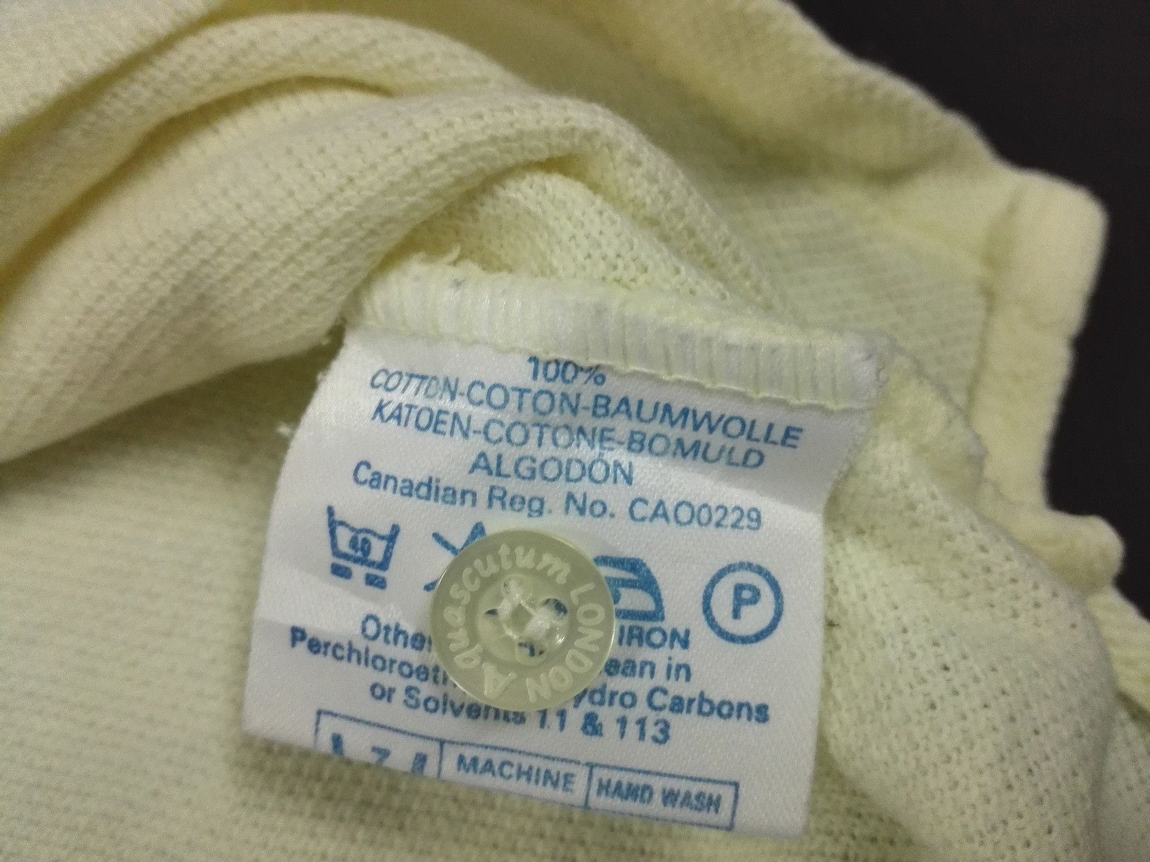 Aquascutum AQUASCUTUM LONDON POLO Great Britain Made Size US L / EU 52-54 / 3 - 6 Thumbnail
