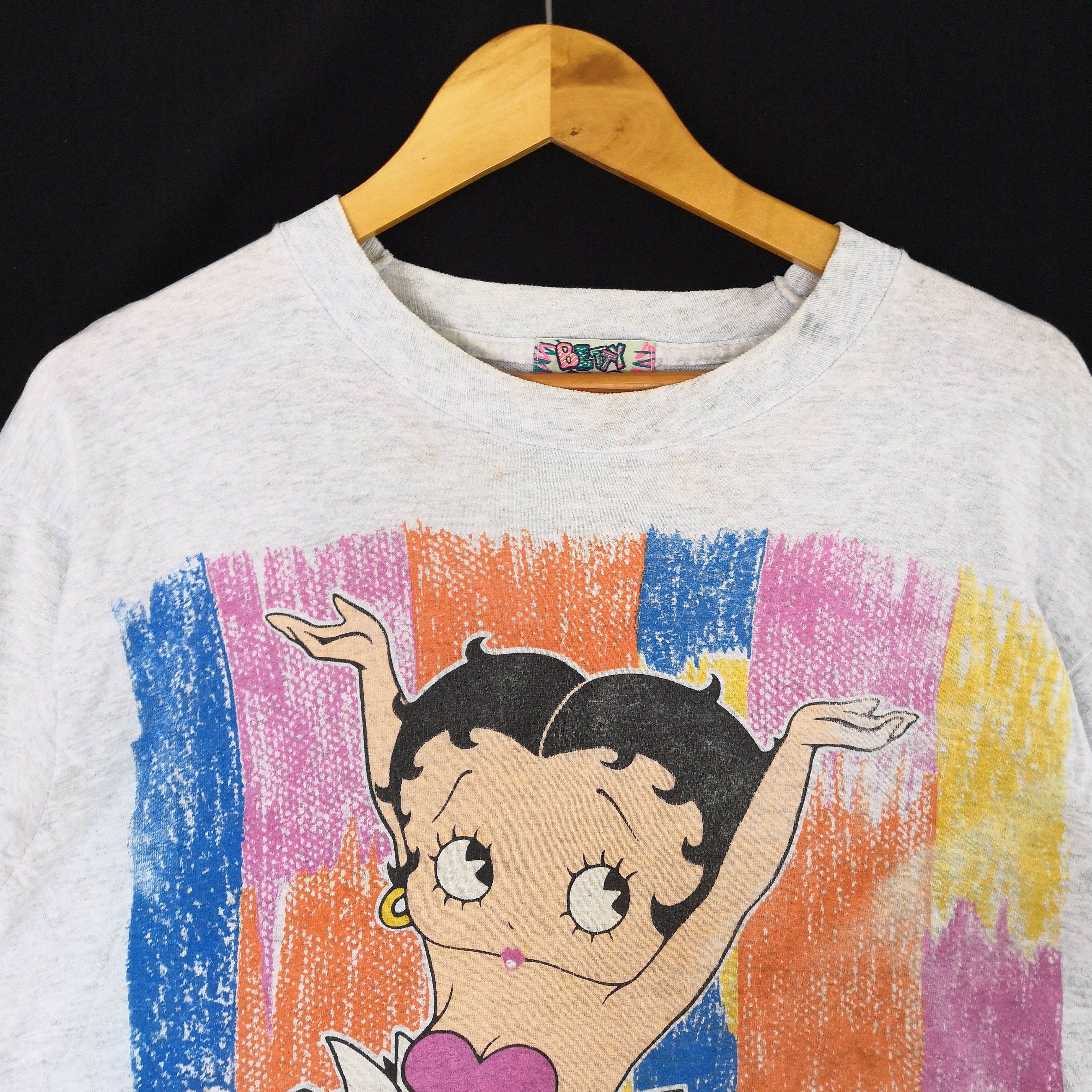 Other Vintage Betty Boop T-Shirt Cartoon Anime Hentai 56789 Size US L / EU 52-54 / 3 - 2 Thumbnail