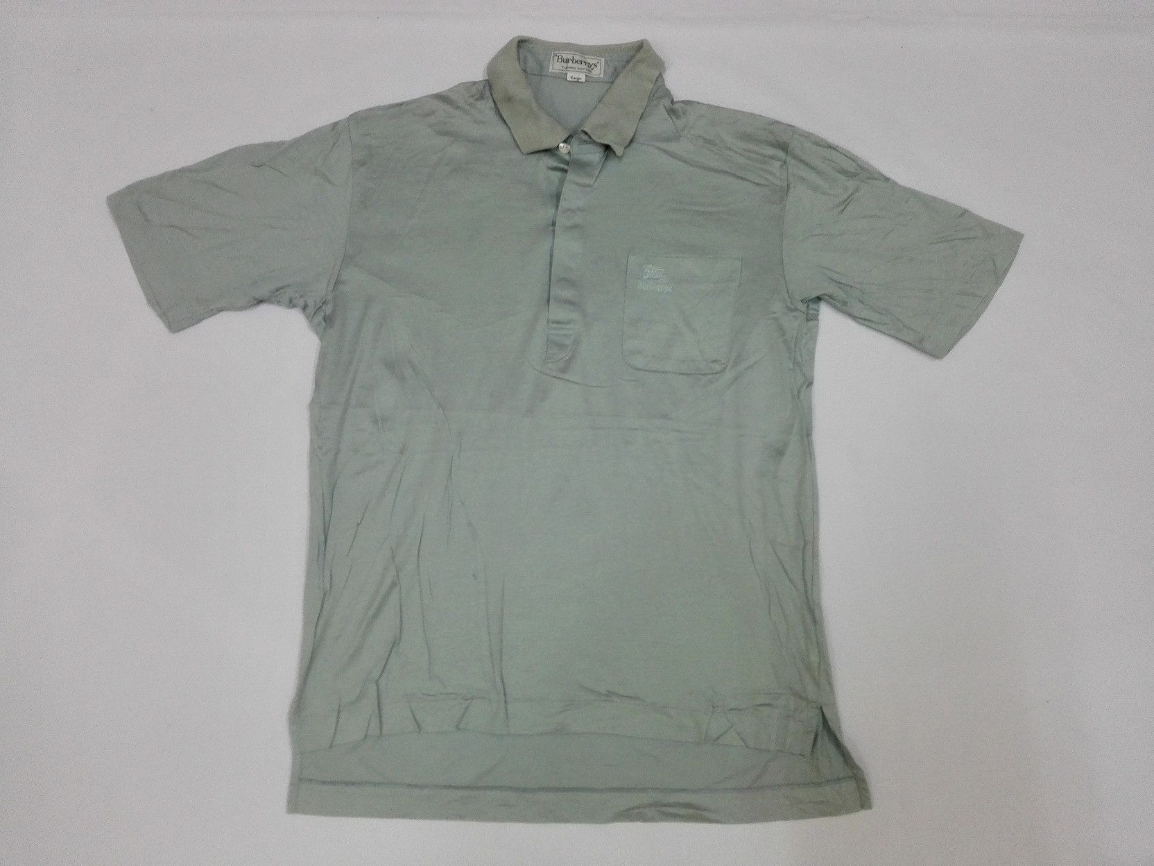 Burberry Vintage BURBERRY Burberrys' Polo Tee Size US M / EU 48-50 / 2 - 1 Thumbnail