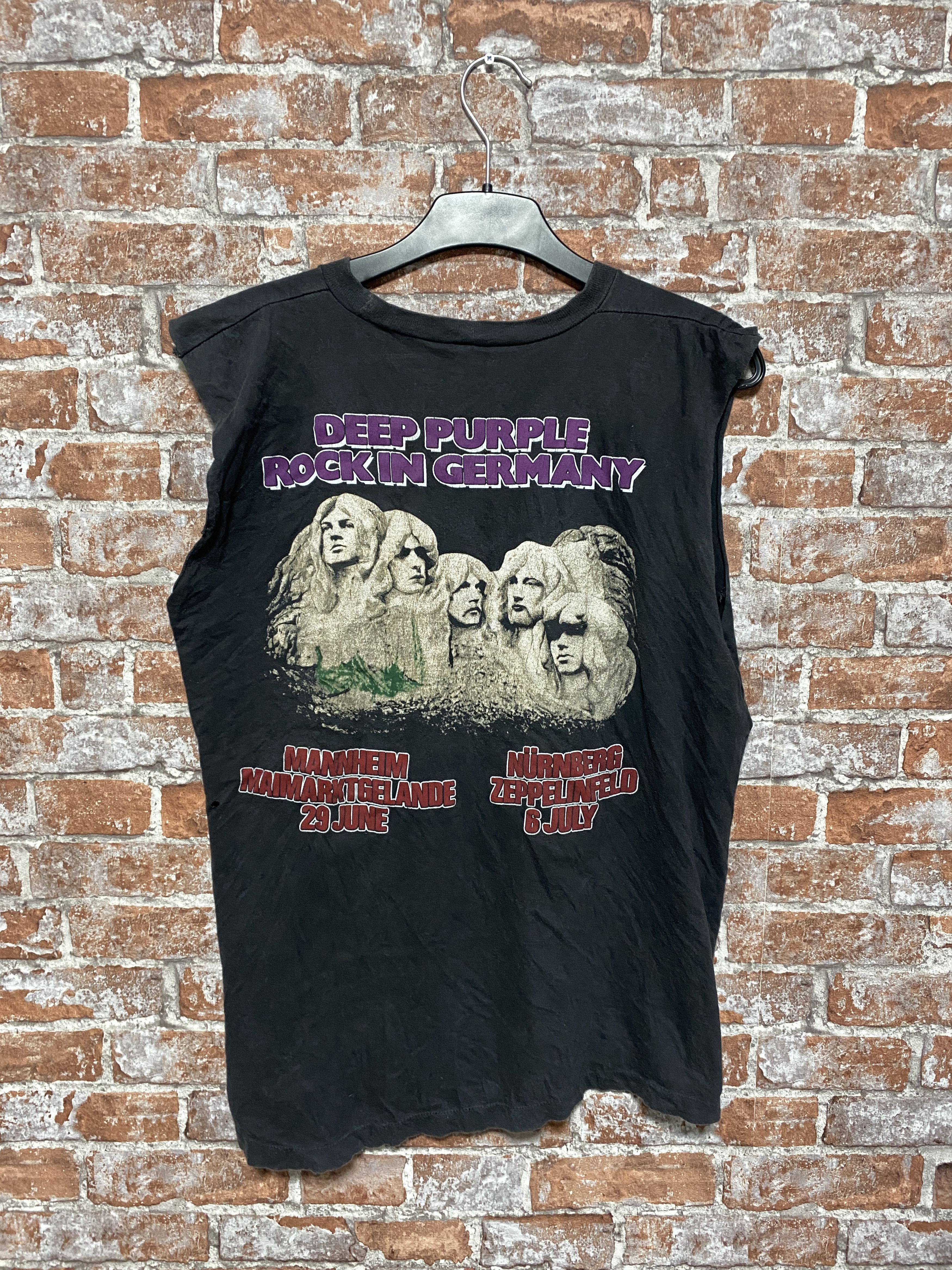 Band Tees Rare Deep Purple 1985 Vintage Tank Top Tee Size US L / EU 52-54 / 3 - 2 Thumbnail