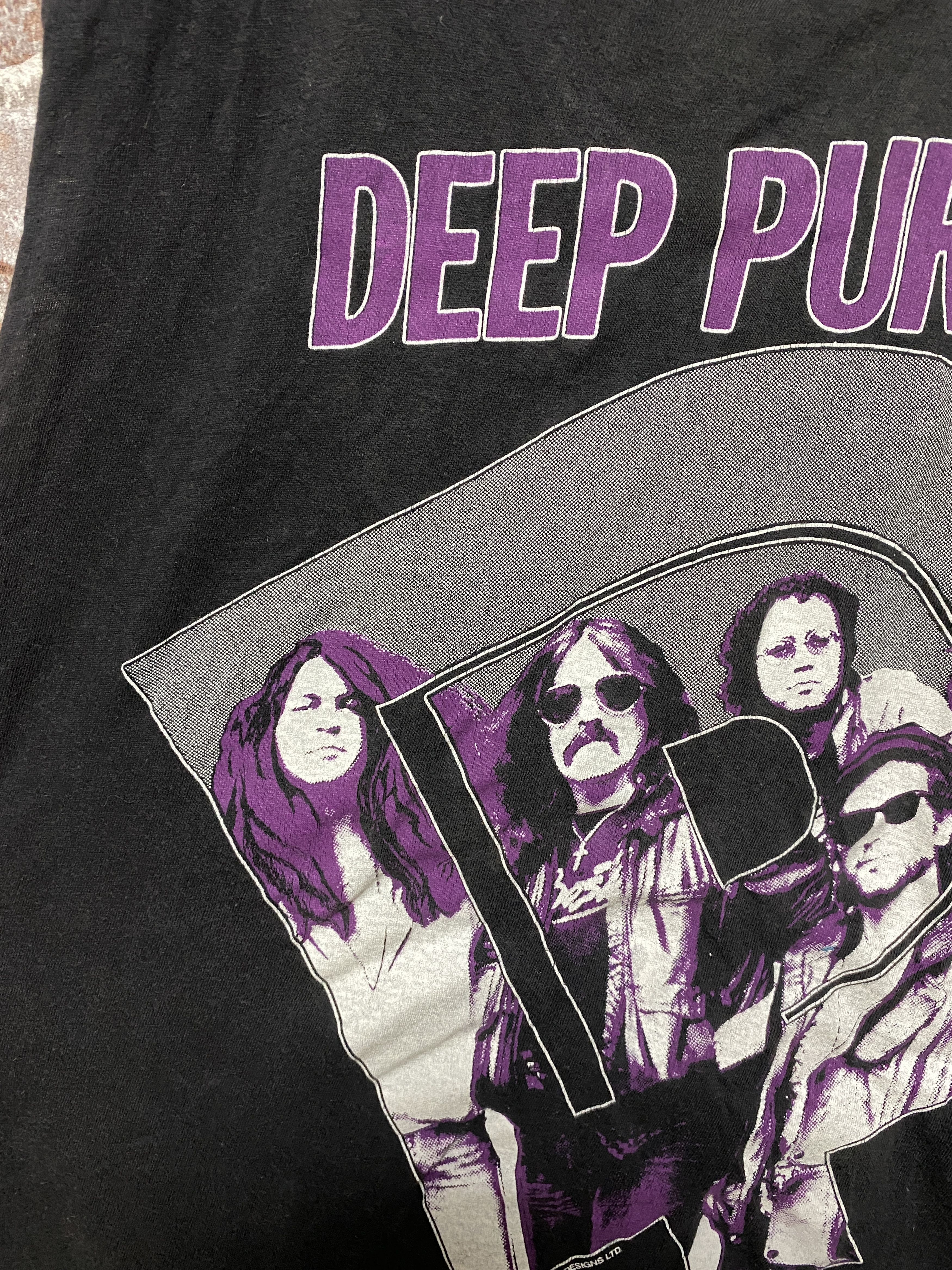 Band Tees Rare Deep Purple 1985 Vintage Tank Top Tee Size US L / EU 52-54 / 3 - 8 Thumbnail