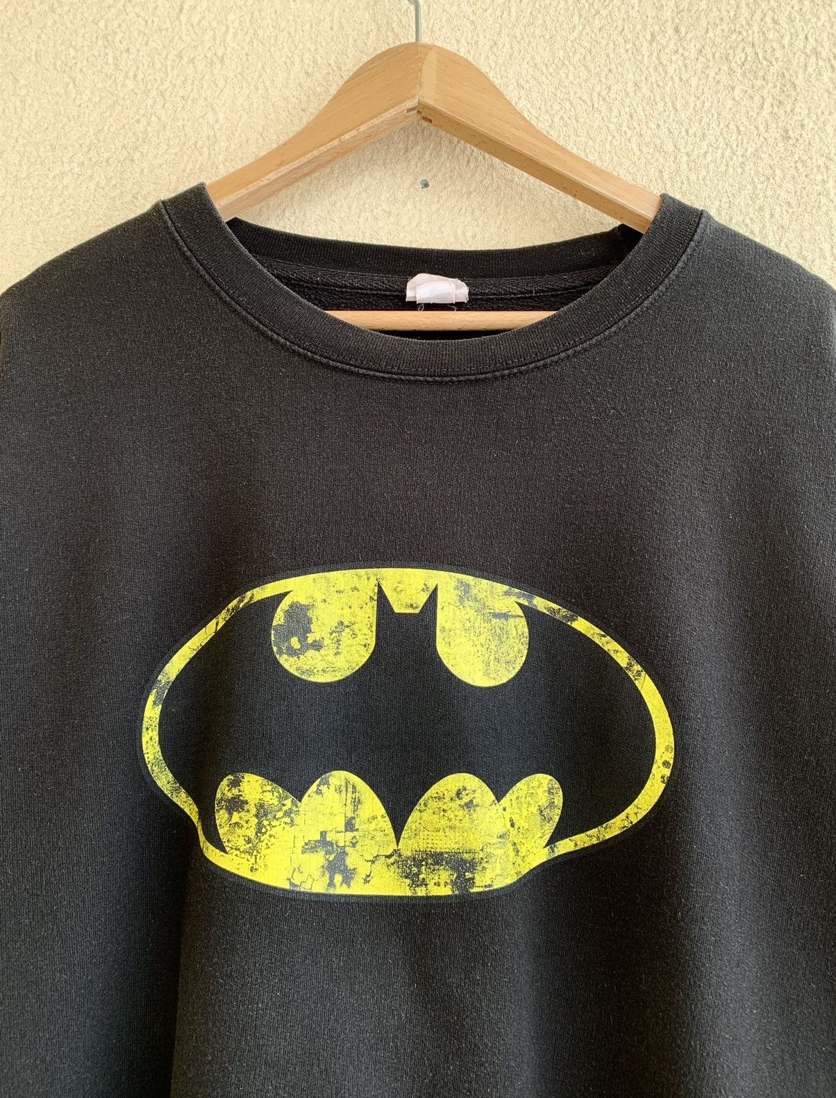 DC Comics VINTAGE Y2K DC COMICS BATMAN BIG LOGO SWEATSHIRT Size US XL / EU 56 / 4 - 4 Thumbnail
