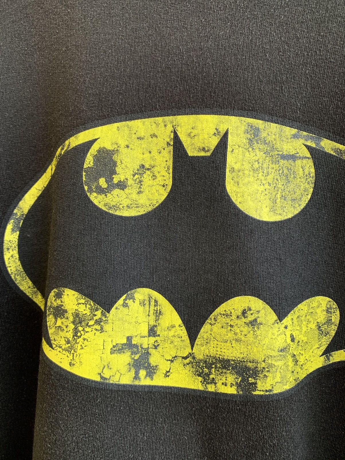 DC Comics VINTAGE Y2K DC COMICS BATMAN BIG LOGO SWEATSHIRT Size US XL / EU 56 / 4 - 5 Thumbnail