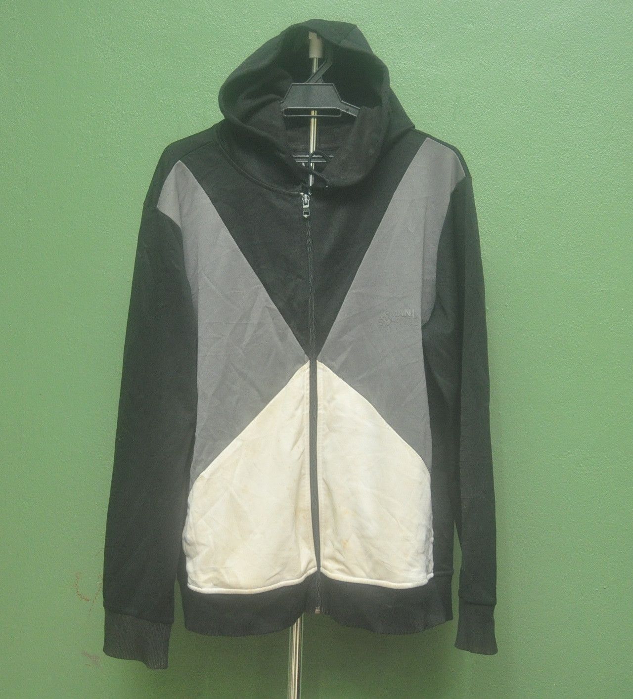 Armani Exchange × Japanese Brand Vintage Armani Exchange Japanese Travis Scott Fashion Style Size US L / EU 52-54 / 3 - 1 Thumbnail