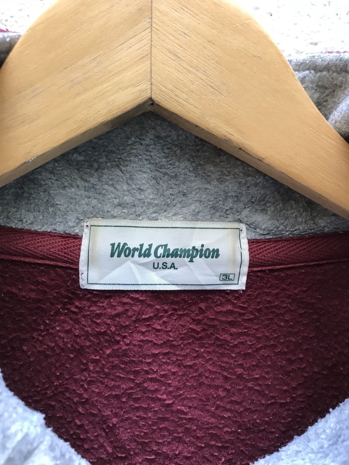 Champion 🔥FINAL DROP🔥 World Champion anorak block color fleece Size US L / EU 52-54 / 3 - 6 Thumbnail