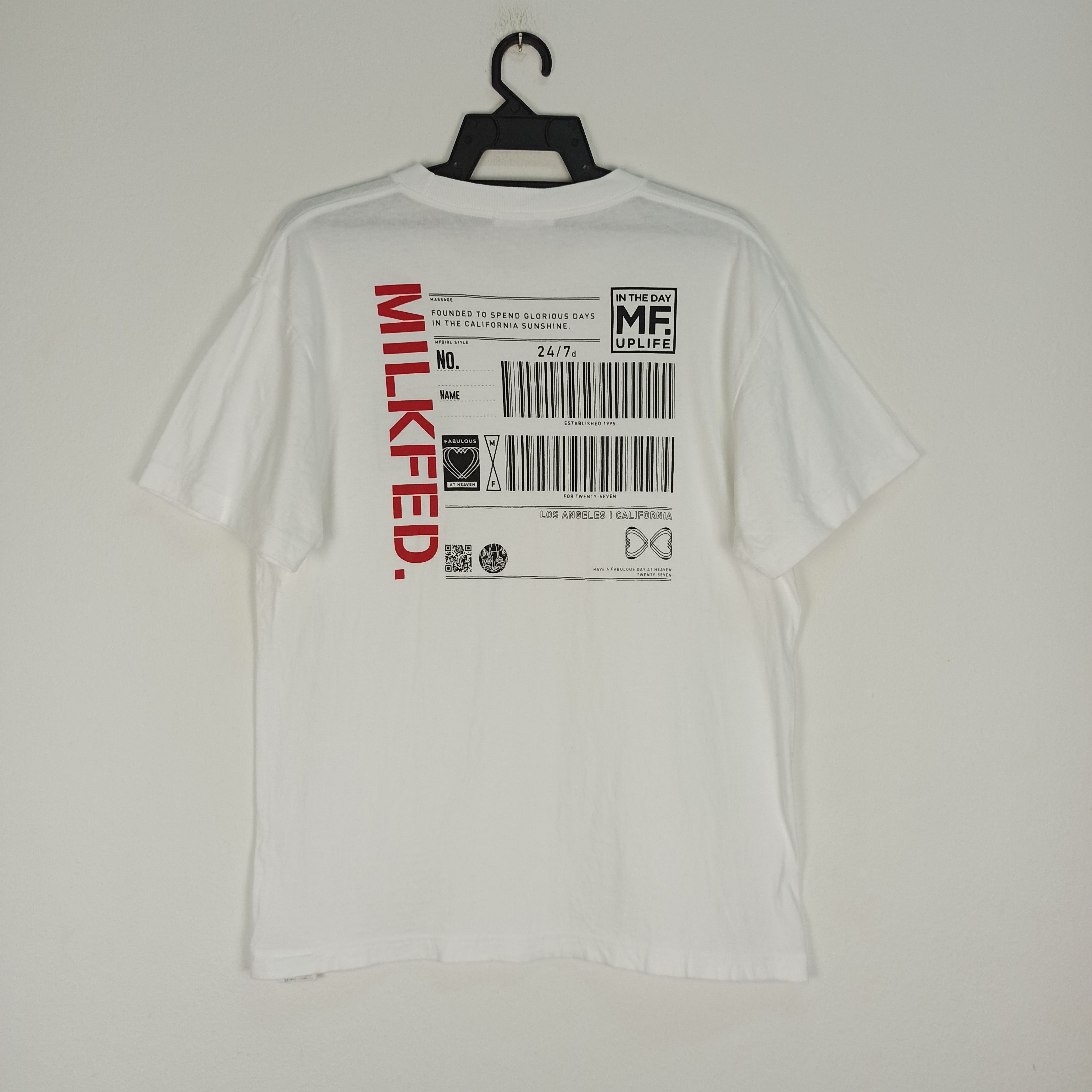 Japanese Brand RARE MILKFED IN THE DAY UPLIFE TSHIRT Size US L / EU 52-54 / 3 - 1 Thumbnail
