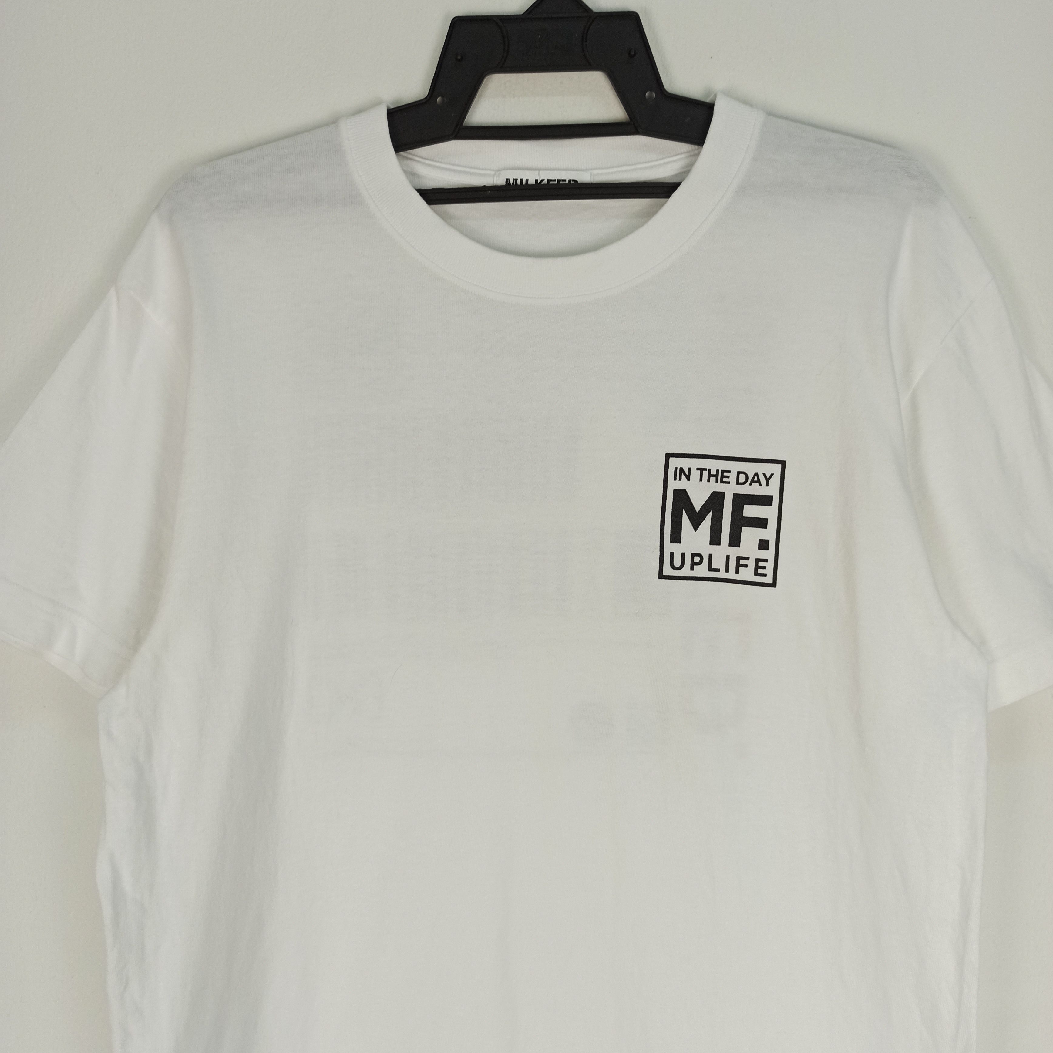 Japanese Brand RARE MILKFED IN THE DAY UPLIFE TSHIRT Size US L / EU 52-54 / 3 - 7 Thumbnail