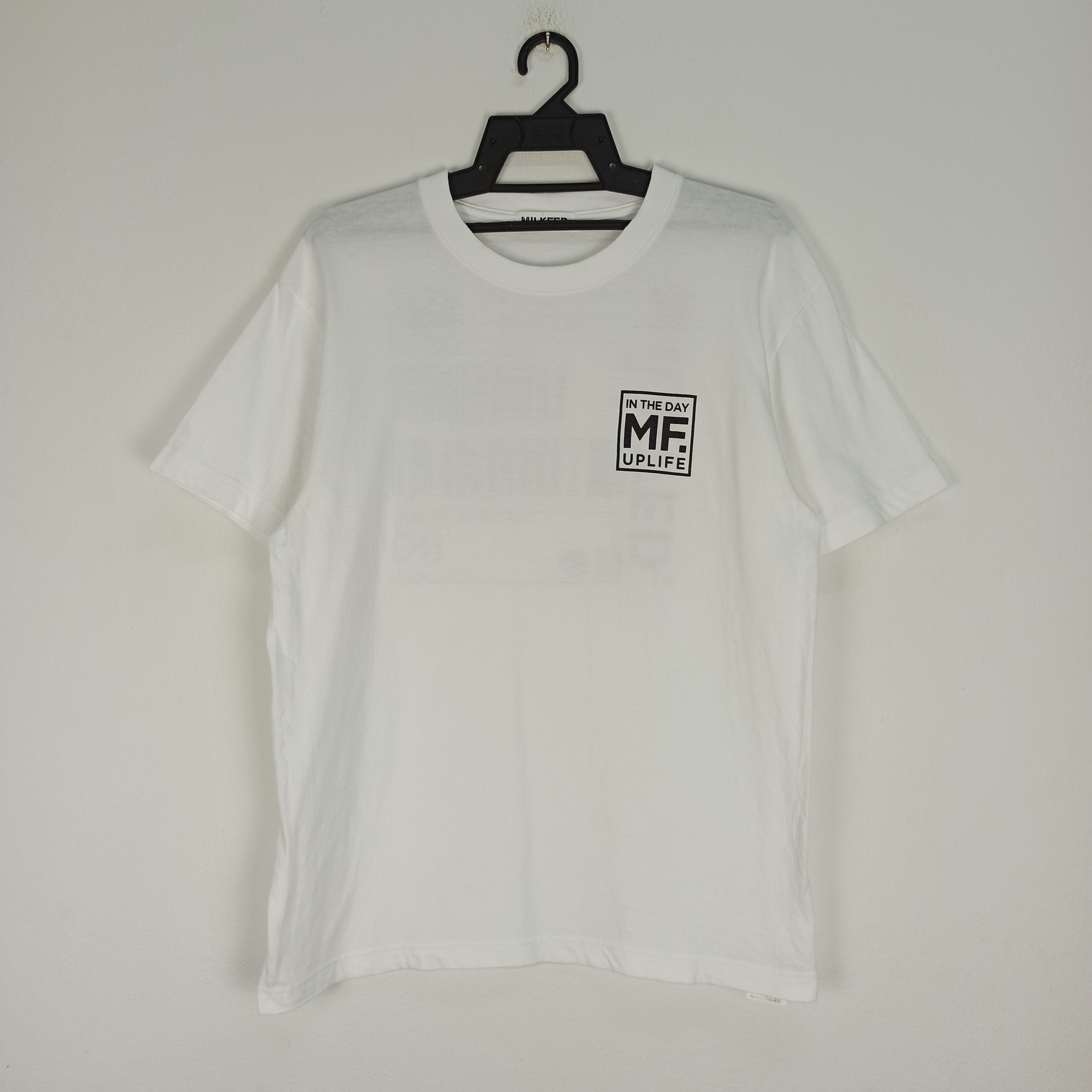 Japanese Brand RARE MILKFED IN THE DAY UPLIFE TSHIRT Size US L / EU 52-54 / 3 - 6 Thumbnail