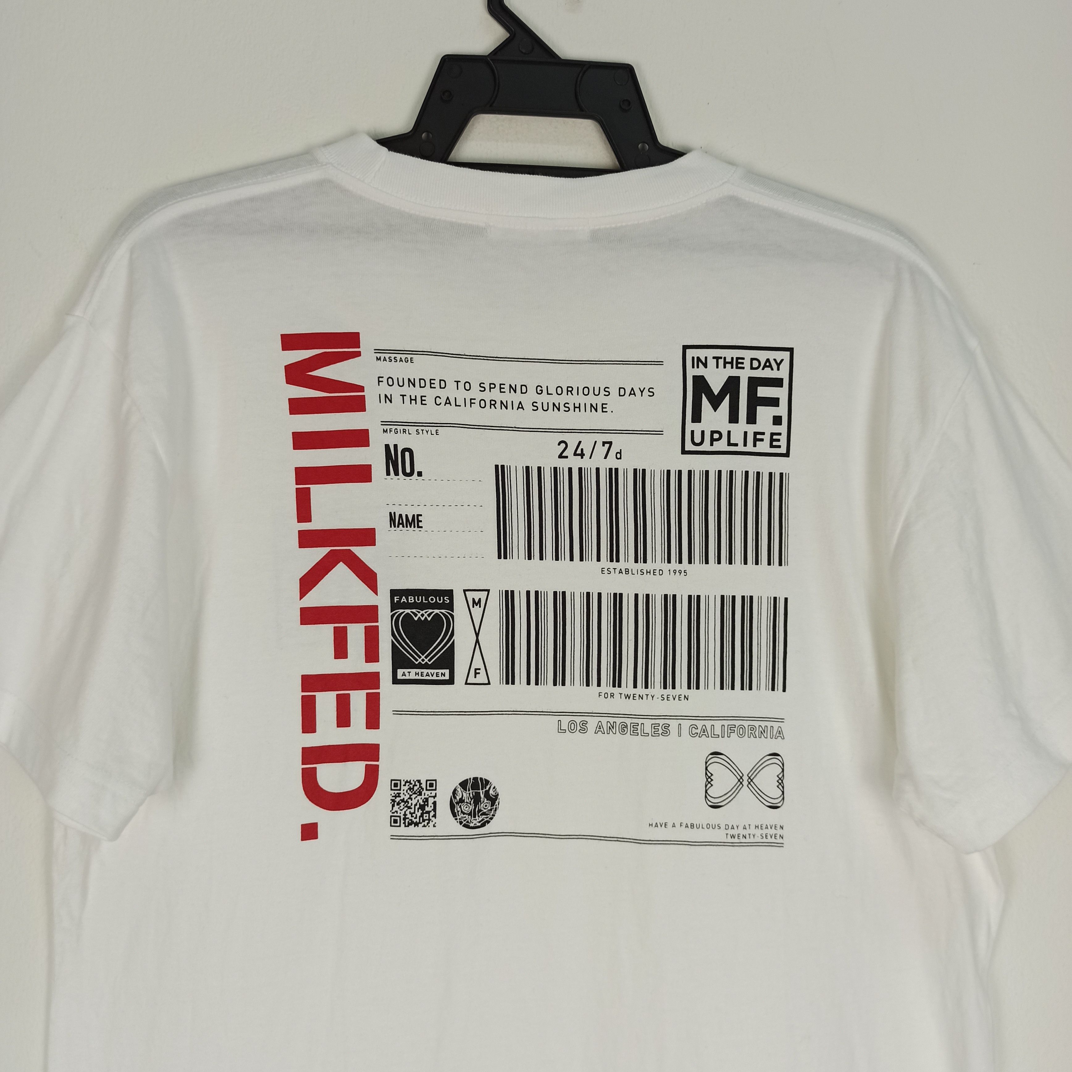 Japanese Brand RARE MILKFED IN THE DAY UPLIFE TSHIRT Size US L / EU 52-54 / 3 - 2 Thumbnail