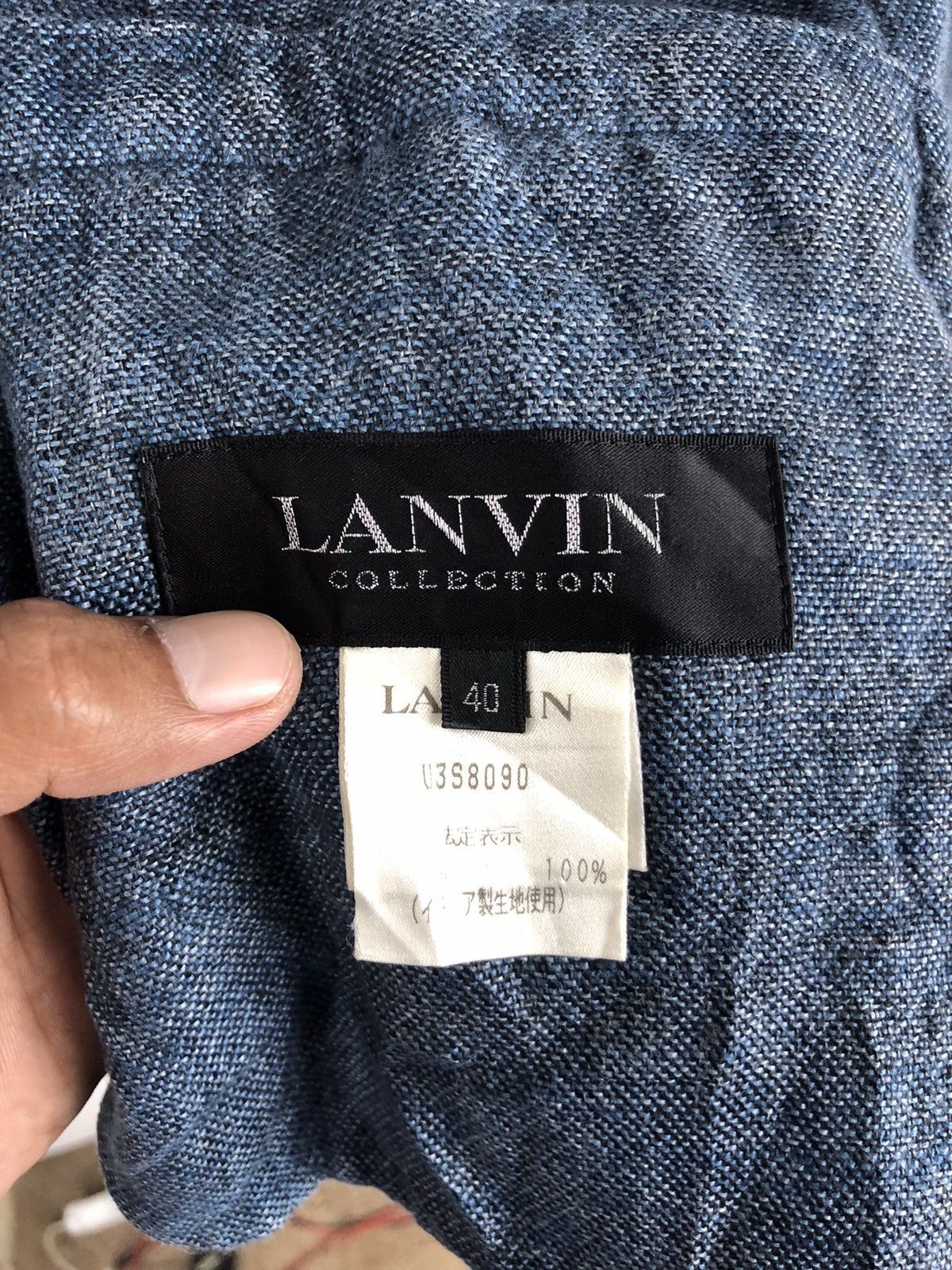 Lanvin Lanvin linen blazer jacket Size US S / EU 44-46 / 1 - 5 Thumbnail