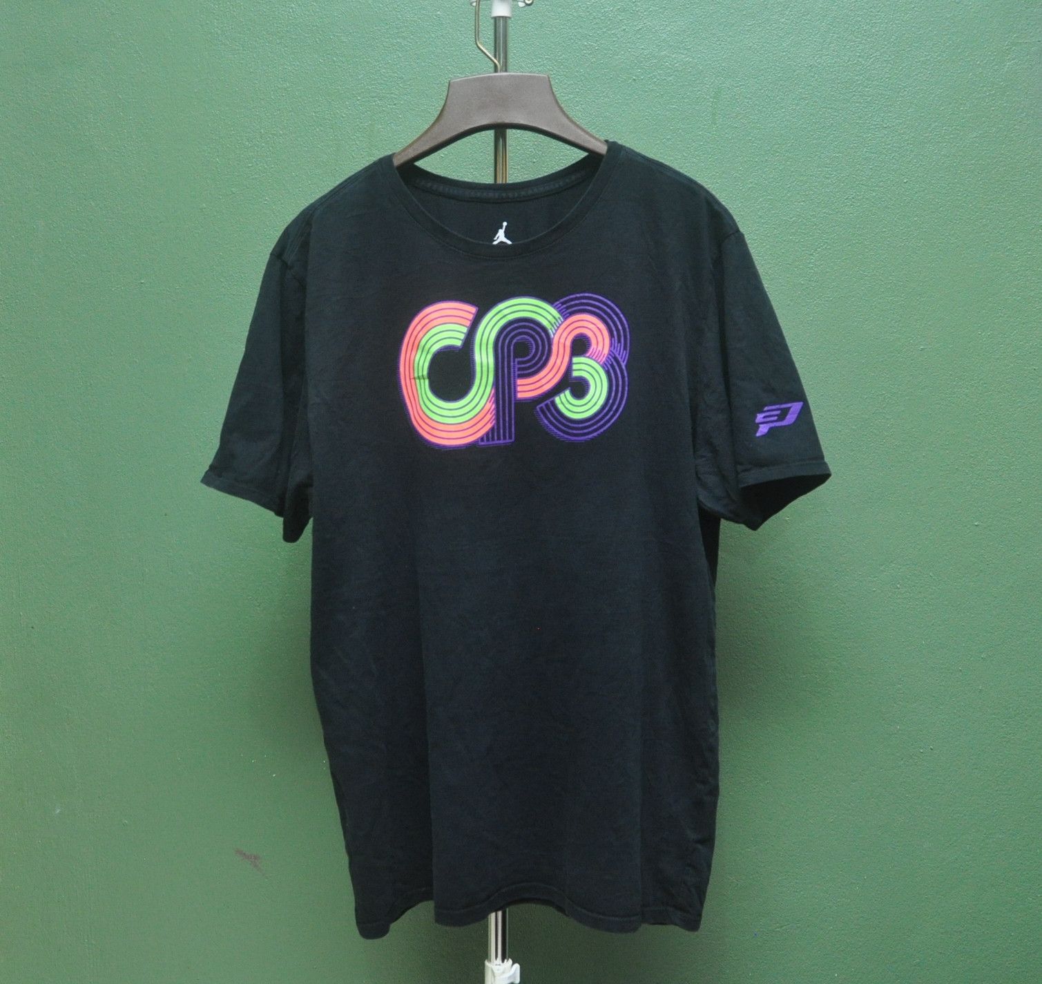 Designer × Japanese Brand × Jordan Brand Jordan CP3 Shirt Travis Scott Style Fashion Size US XL / EU 56 / 4 - 1 Thumbnail