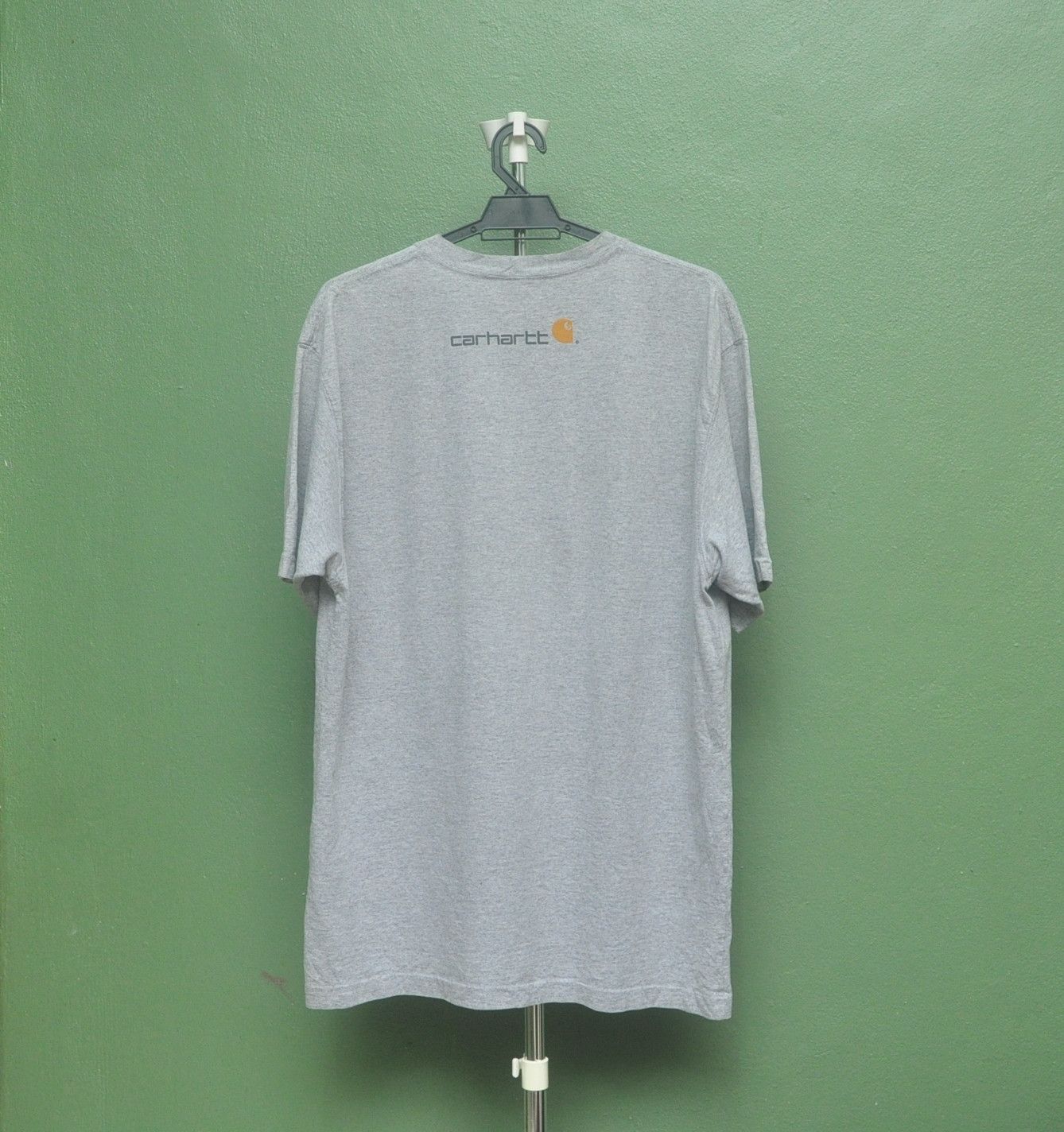 Carhartt × Japanese Brand Carhartt Big Logo Grey Colour Nice Design Shirt Size US L / EU 52-54 / 3 - 2 Thumbnail
