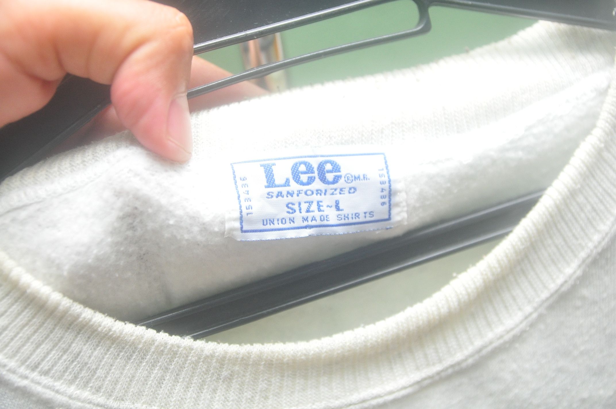 Japanese Brand × Lee × Vintage Vintage Lee Union Made Big Logo Sweatshirt Size US XL / EU 56 / 4 - 5 Thumbnail