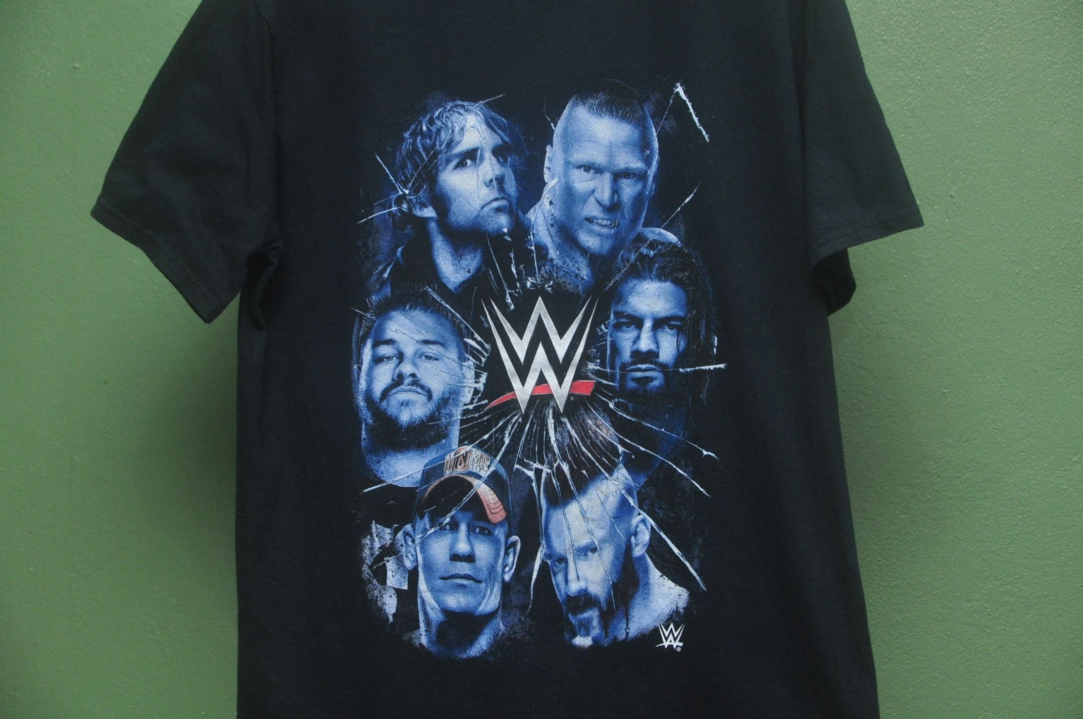 Vintage × WWE WWE wrestling tees wwe wwf you cant see me Size US L / EU 52-54 / 3 - 3 Thumbnail