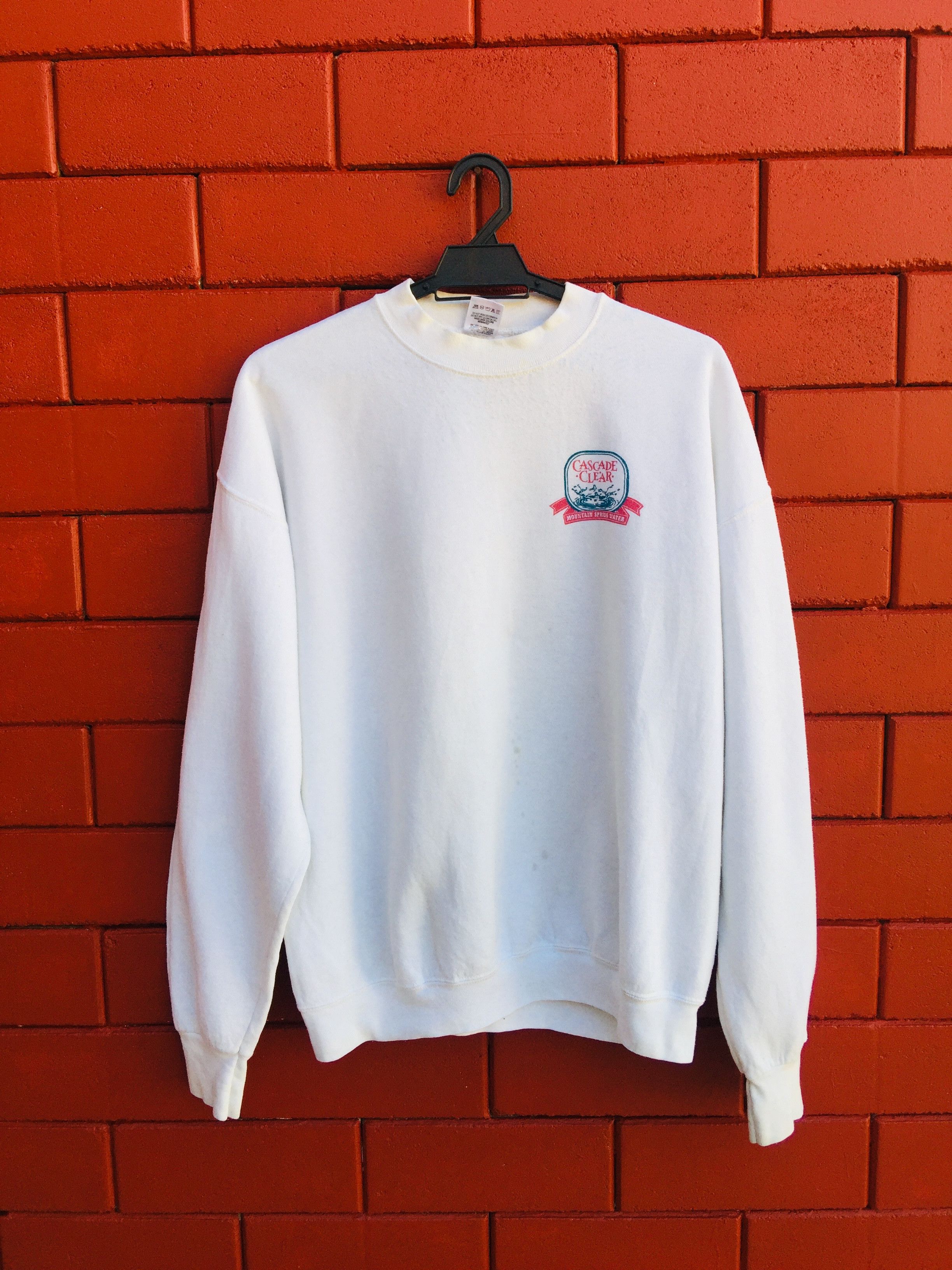 Japanese Brand × Vintage Vintage Cascade Clear Marc Hudson Burlington Sweatshirt Size US XL / EU 56 / 4 - 2 Thumbnail