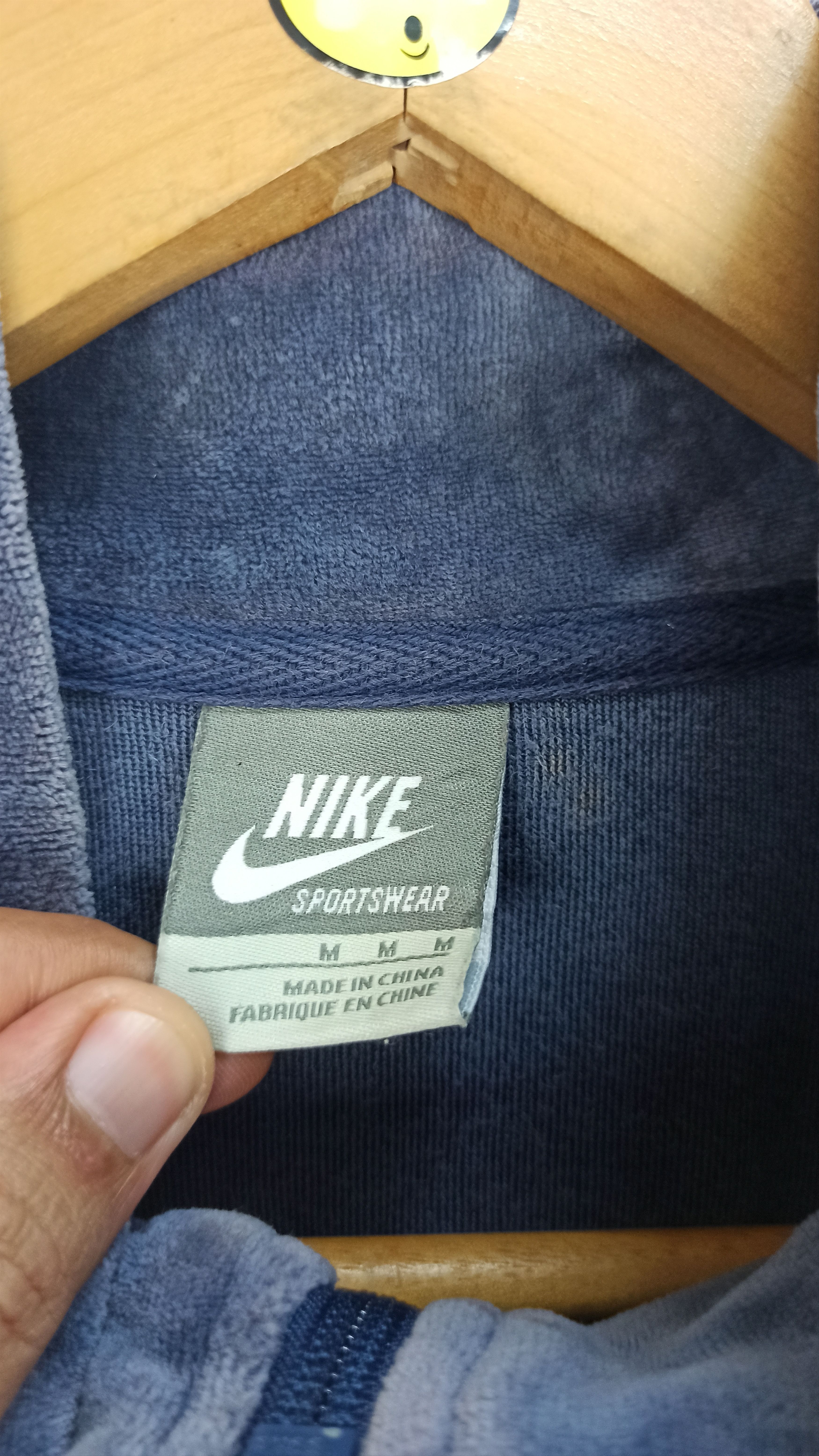 Vintage Vintage Nike Sweater Fleece Mini Swoosh Zipper Size US M / EU 48-50 / 2 - 8 Thumbnail