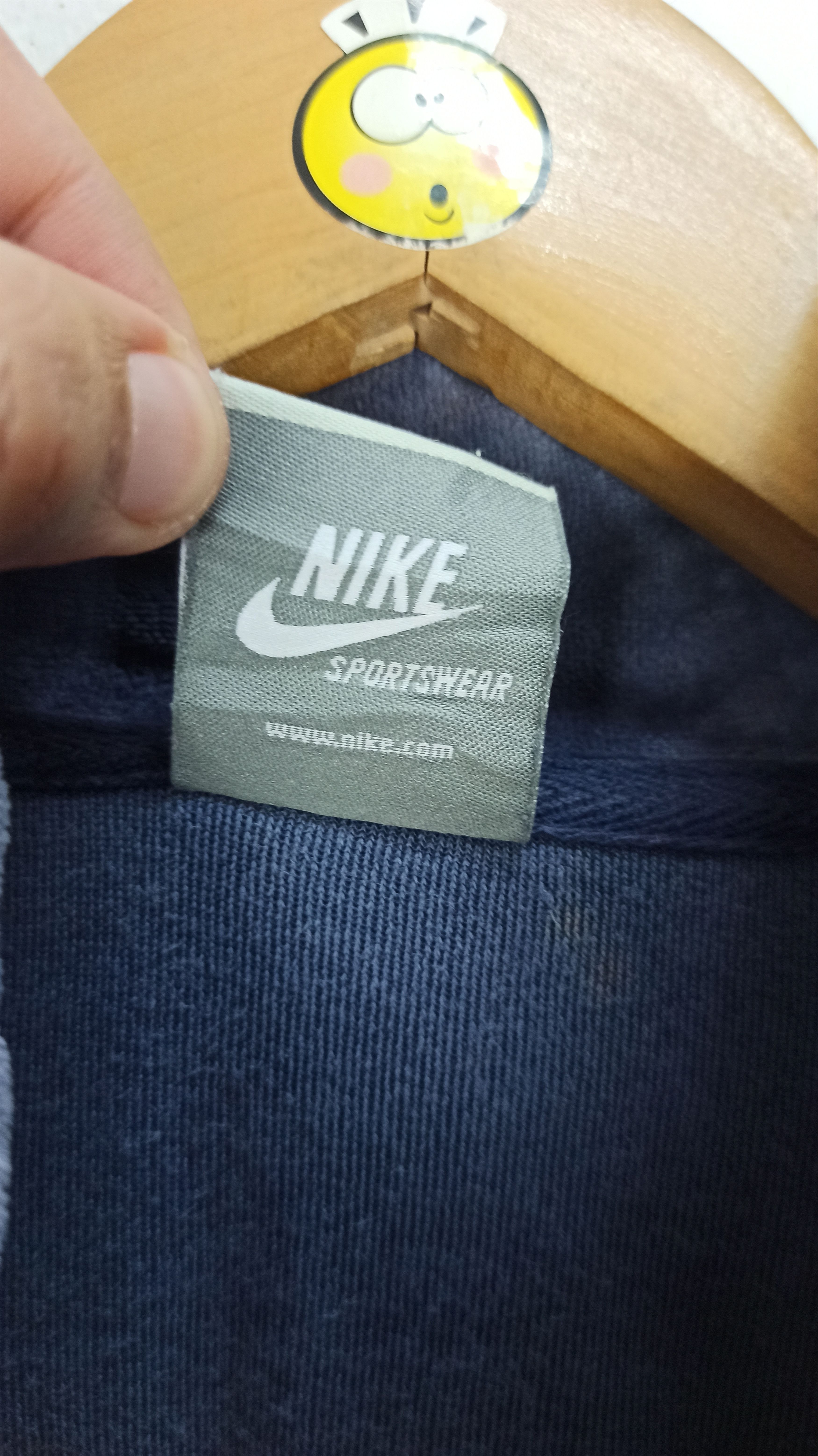 Vintage Vintage Nike Sweater Fleece Mini Swoosh Zipper Size US M / EU 48-50 / 2 - 9 Thumbnail