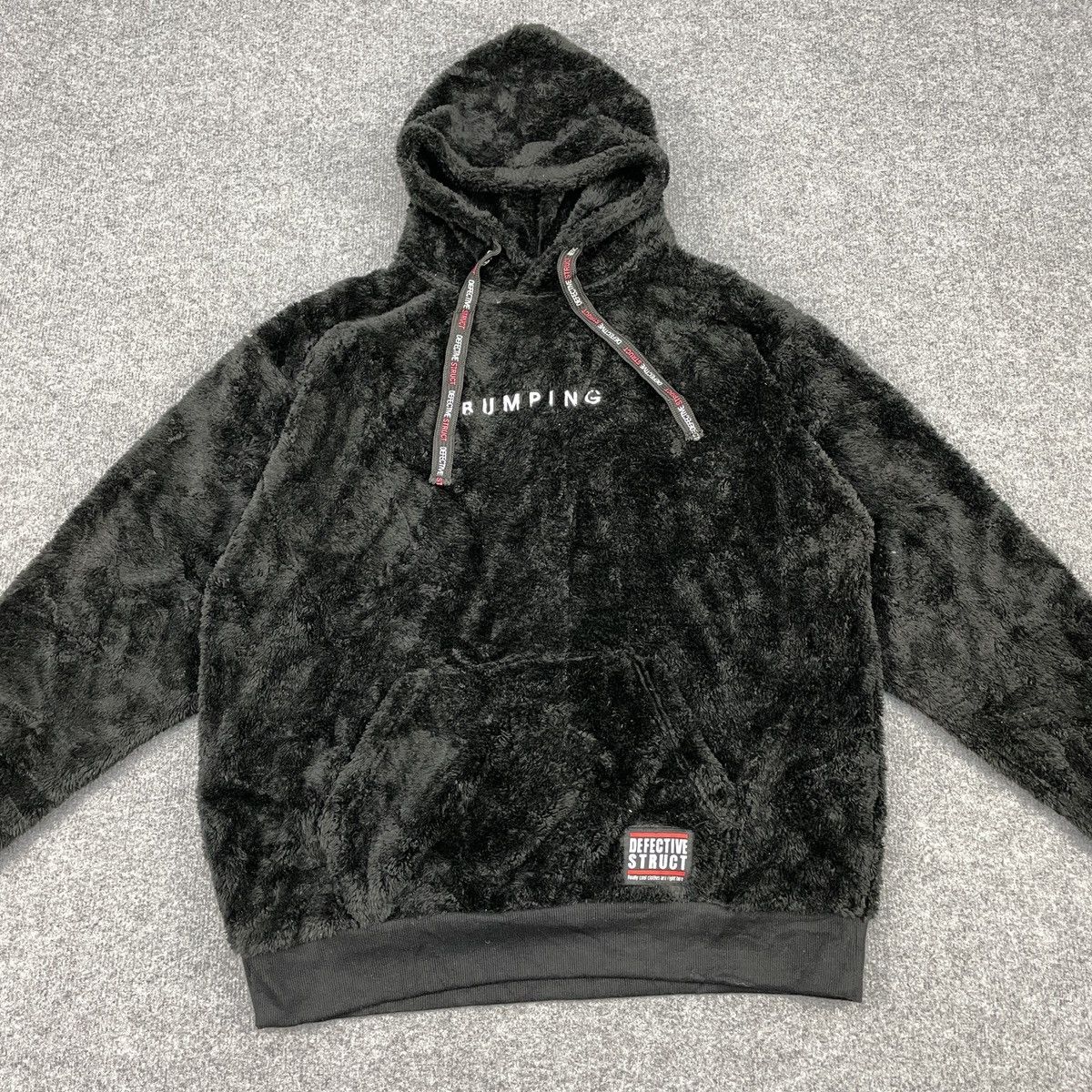 Japanese Brand × Vintage Vintage Japanese Brand Defective Struct Fleece Sweatshirts Size US L / EU 52-54 / 3 - 5 Thumbnail