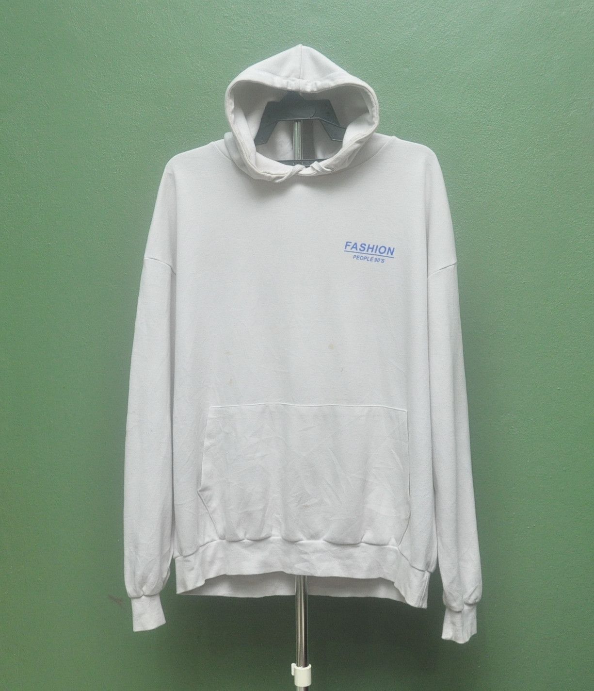 Japanese Brand × Vintage Vintage Fashion Style 90s White Colour Hoodie Travis Scott Size US XL / EU 56 / 4 - 5 Thumbnail