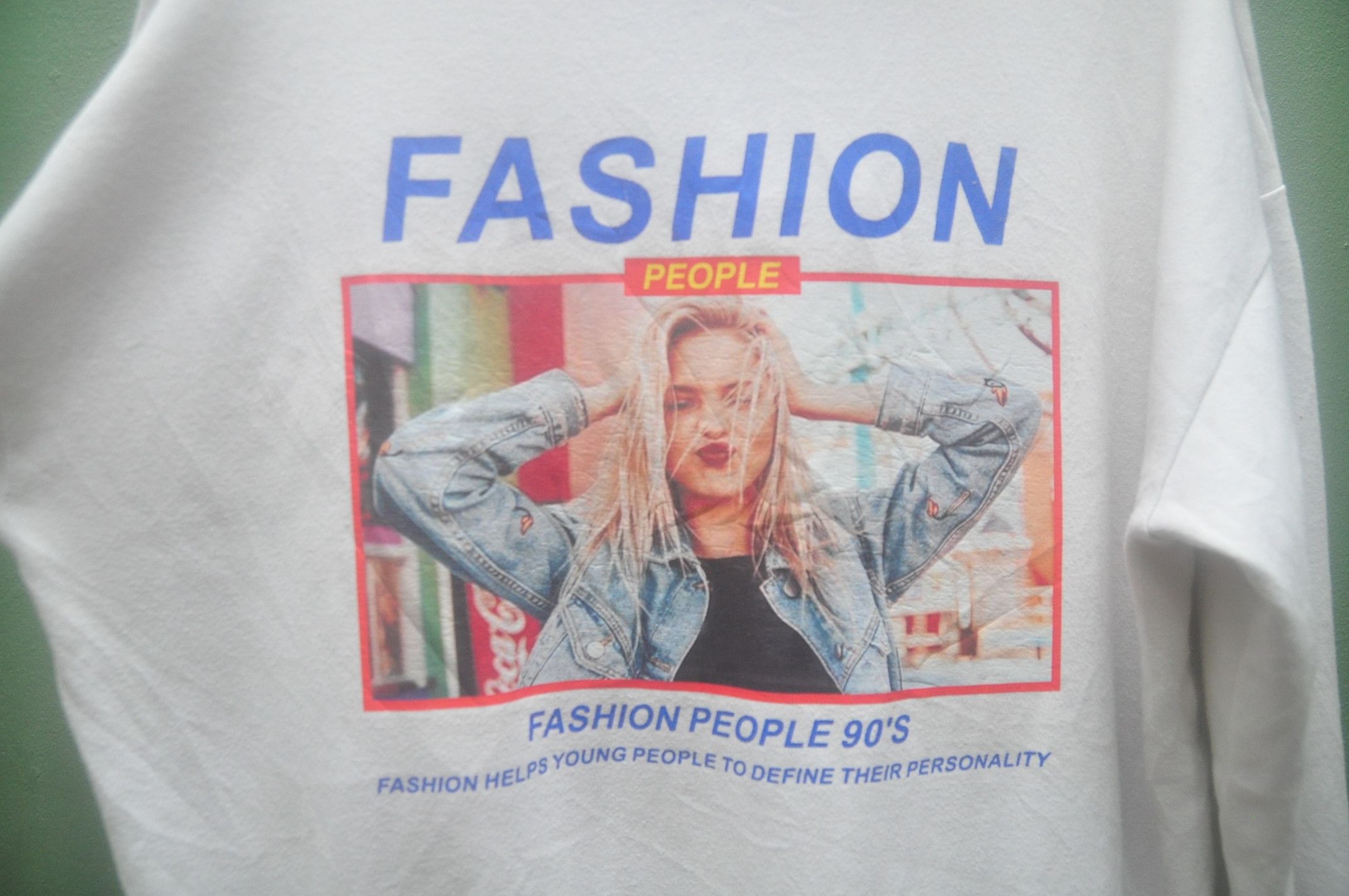 Japanese Brand × Vintage Vintage Fashion Style 90s White Colour Hoodie Travis Scott Size US XL / EU 56 / 4 - 3 Thumbnail