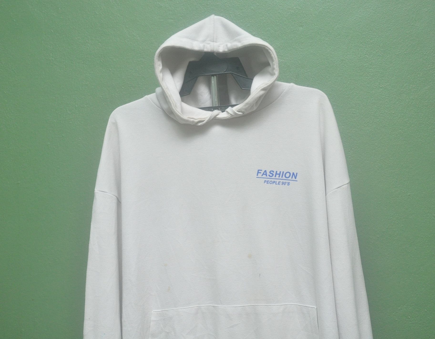 Japanese Brand × Vintage Vintage Fashion Style 90s White Colour Hoodie Travis Scott Size US XL / EU 56 / 4 - 6 Thumbnail