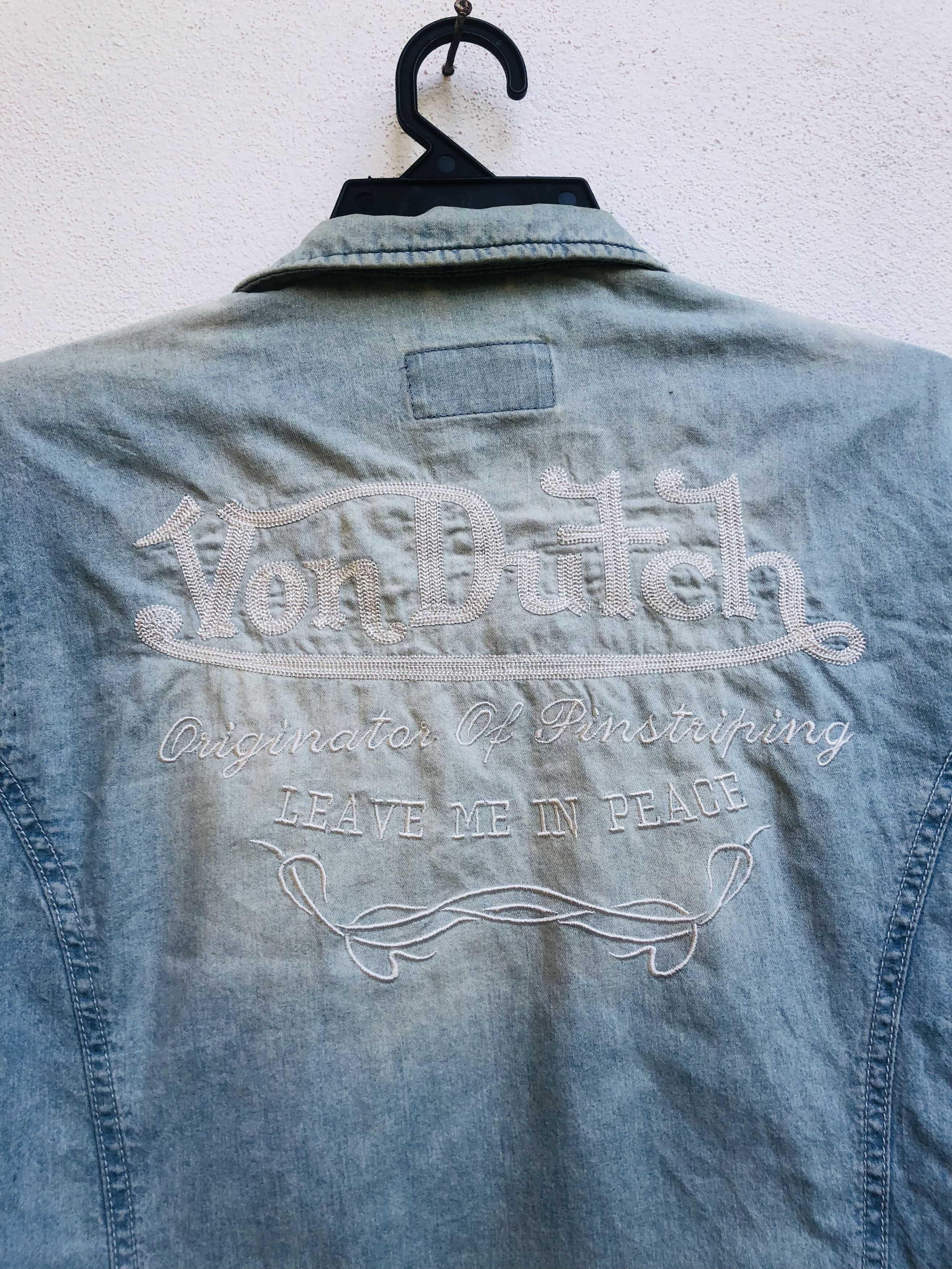 Japanese Brand × Von Dutch Vintage Von Dutch Long Sleeve Women Fashion Style Size M / US 6-8 / IT 42-44 - 5 Thumbnail