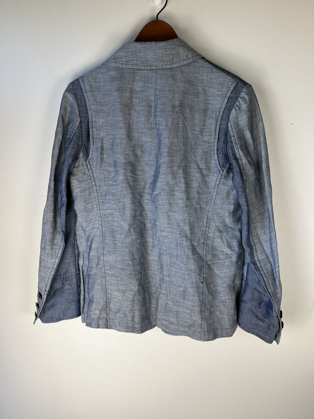 Yohji Yamamoto Womens Y’s Yohji Linen Jacket Size S / US 4 / IT 40 - 3 Thumbnail