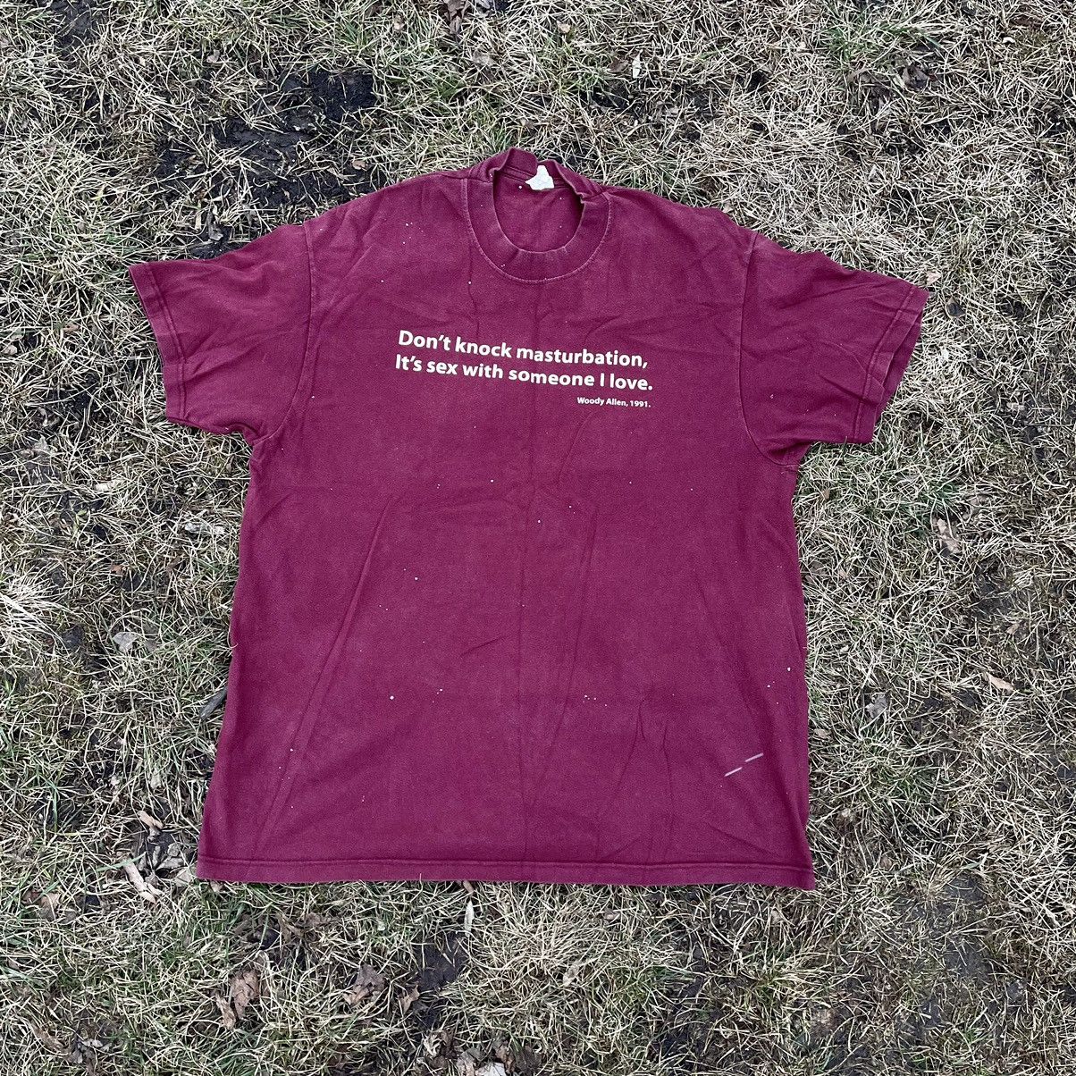 Vintage Vintage Y2K Graphic Tee Sun Faded Grunge Streetwear Boxy L Size US L / EU 52-54 / 3 - 1 Thumbnail